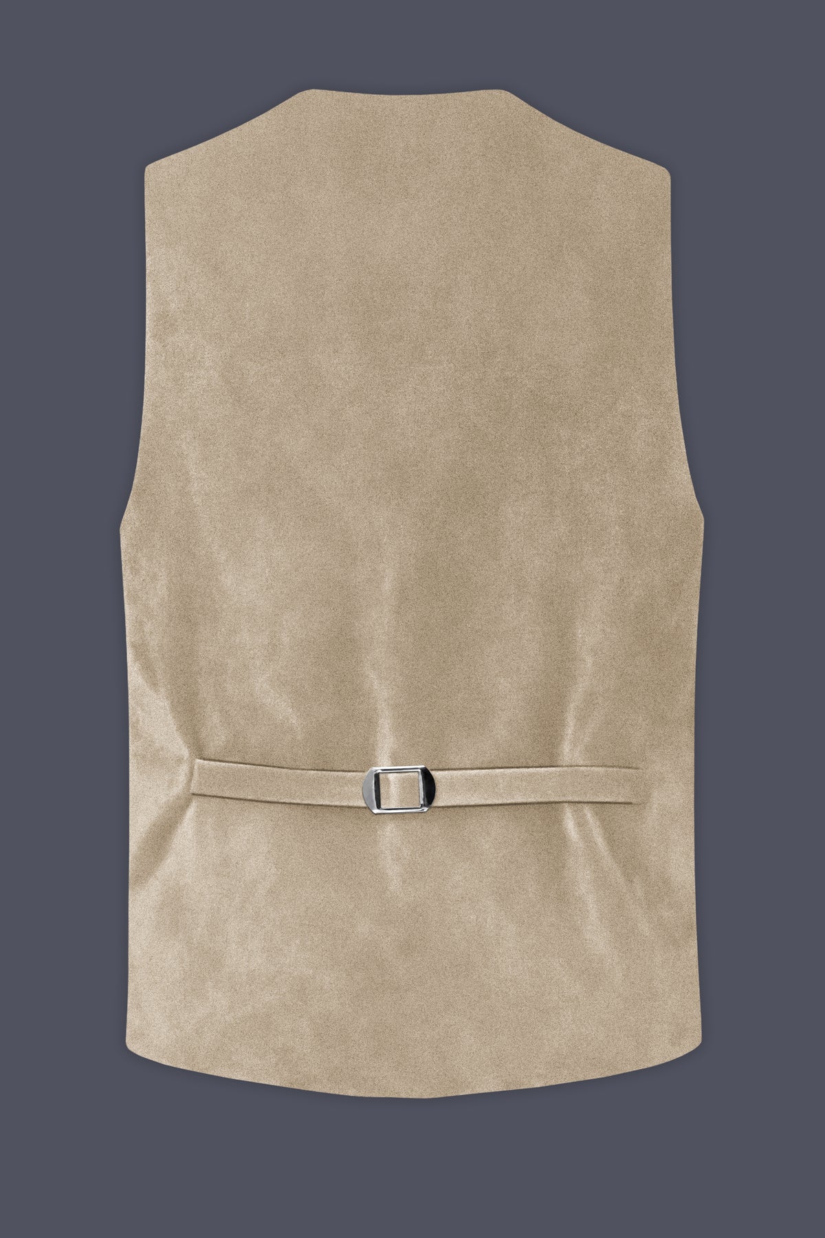 Lustre-Napa Cream Velvet Waistcoat