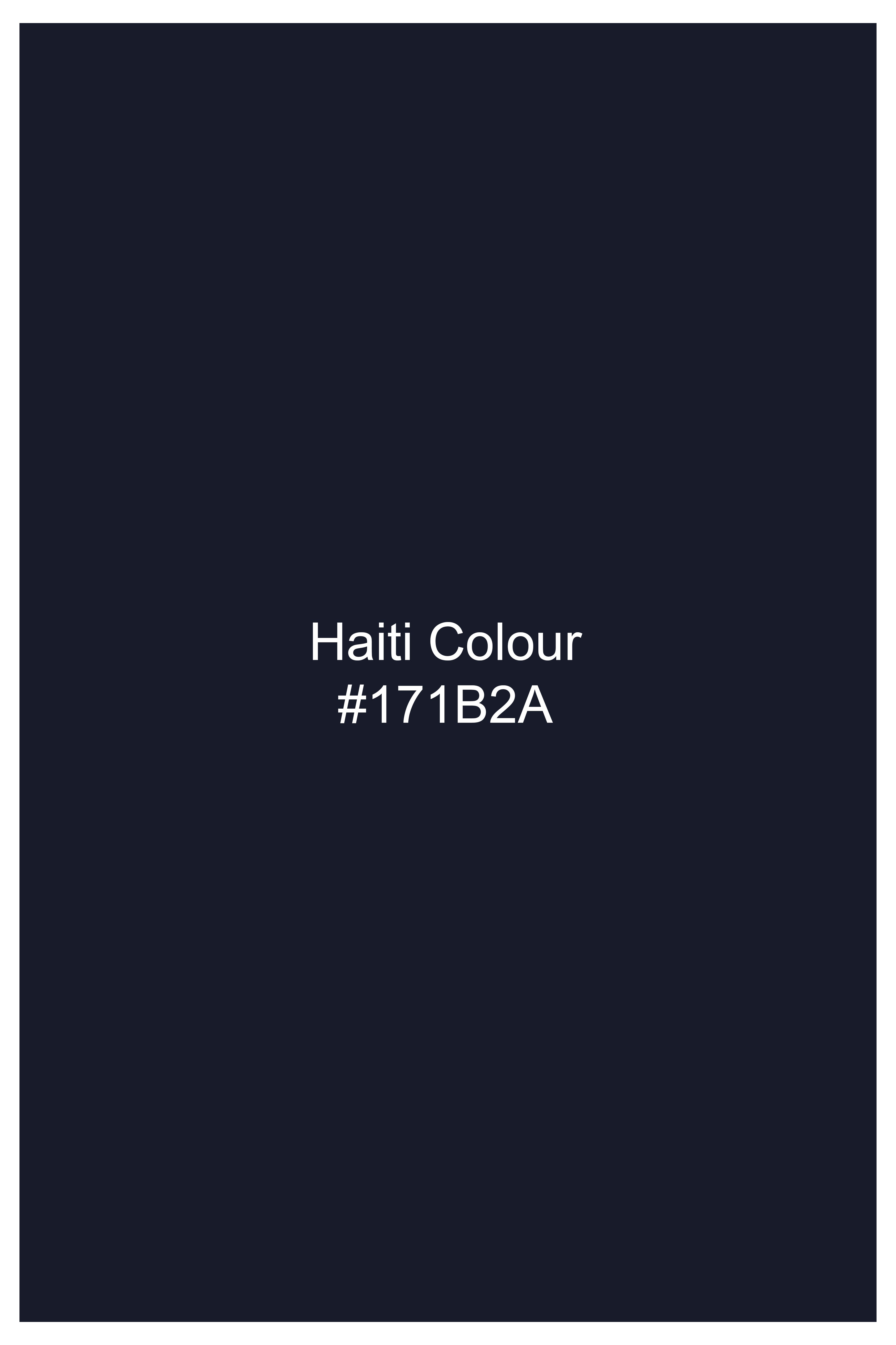 Haiti Blue Wool Rich Nehru Jacket WC2751-36, WC2751-38, WC2751-40, WC2751-42, WC2751-44, WC2751-46, WC2751-48, WC2751-50, WC2751-52, WC2751-54, WC2751-56, WC2751-58, WC2751-60