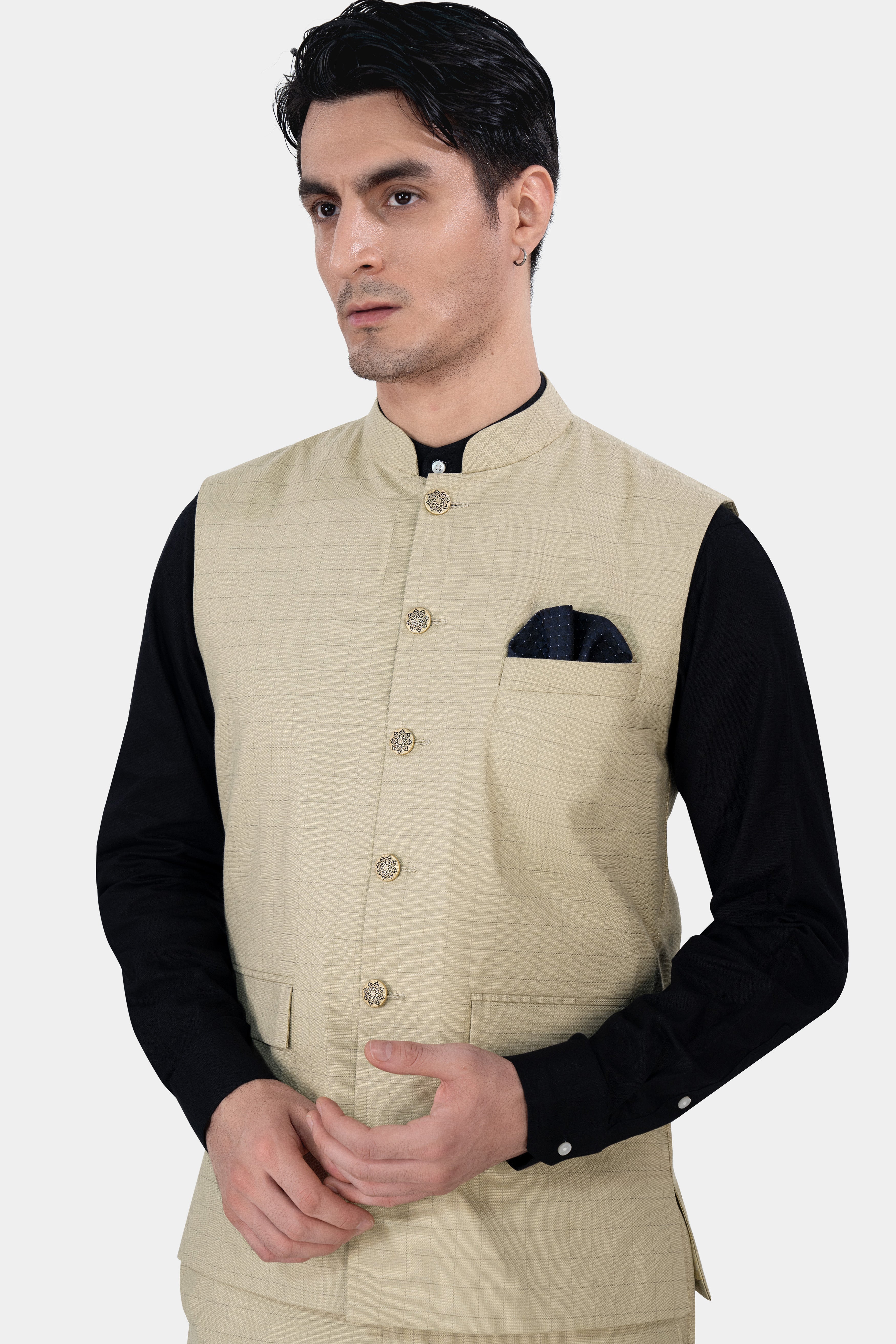 Waistcoat on sale without collar