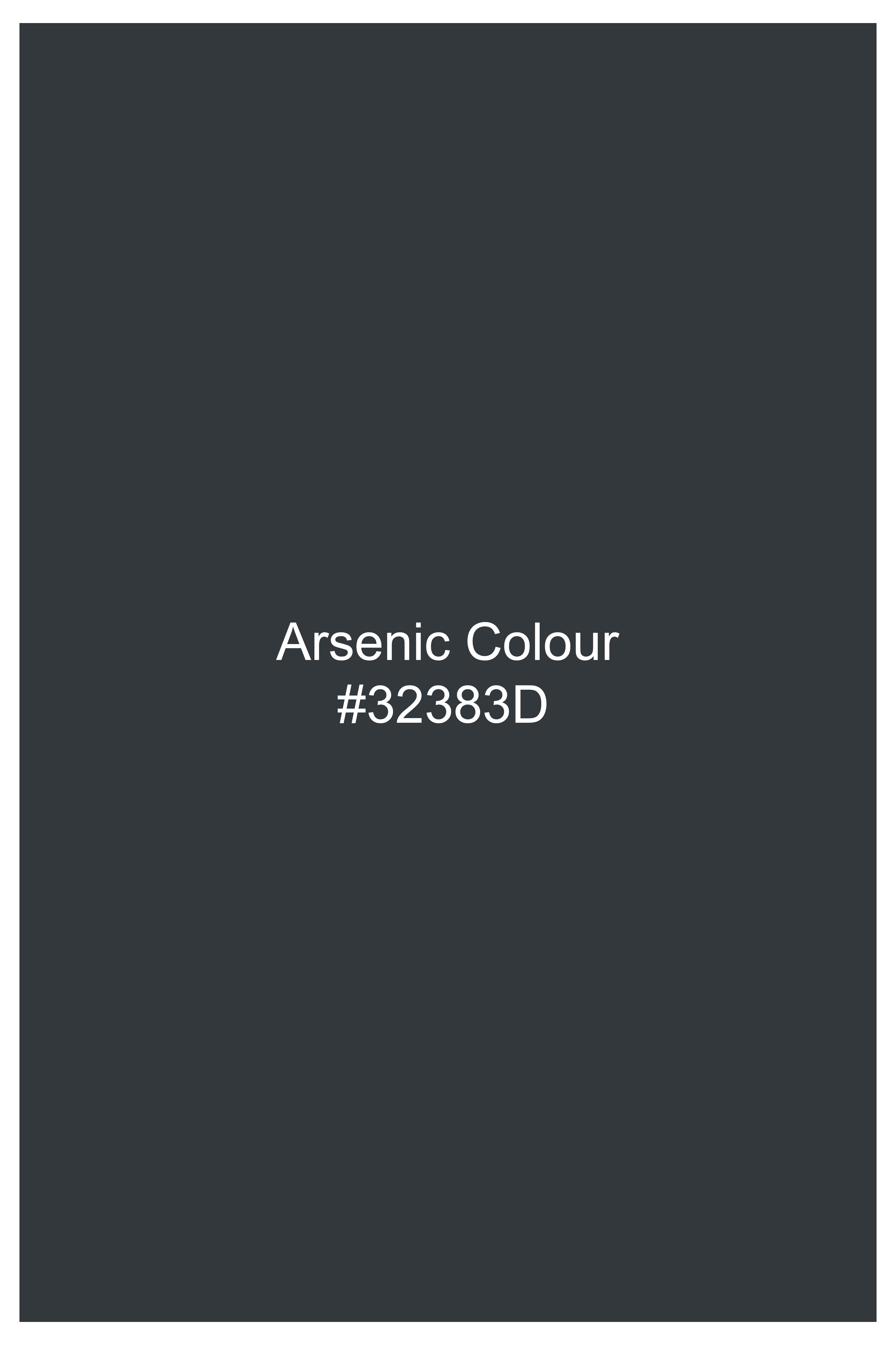 Arsenic Gray Woolrich Single Breasted Nehru Jacket WC3030-36, WC3030-38, WC3030-40, WC3030-42, WC3030-44, WC3030-46, WC3030-48, WC3030-50, WC3030-52, WC3030-54, WC3030-56, WC3030-58, WC3030-60