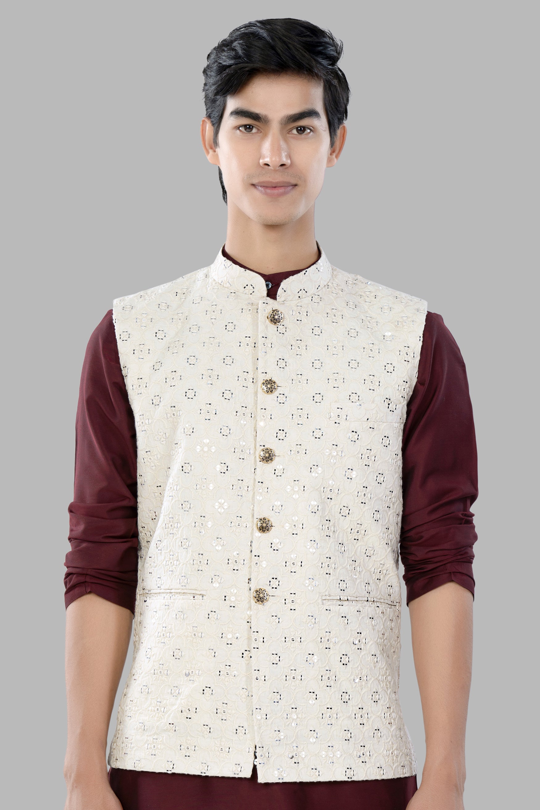 Uri and MacKenzie Men's Silk Blend Kurta Pajama with Designer Ethnic Nehru  Jacket/Modi Jacket (36, Bottel Green & Green) : Amazon.in: Fashion