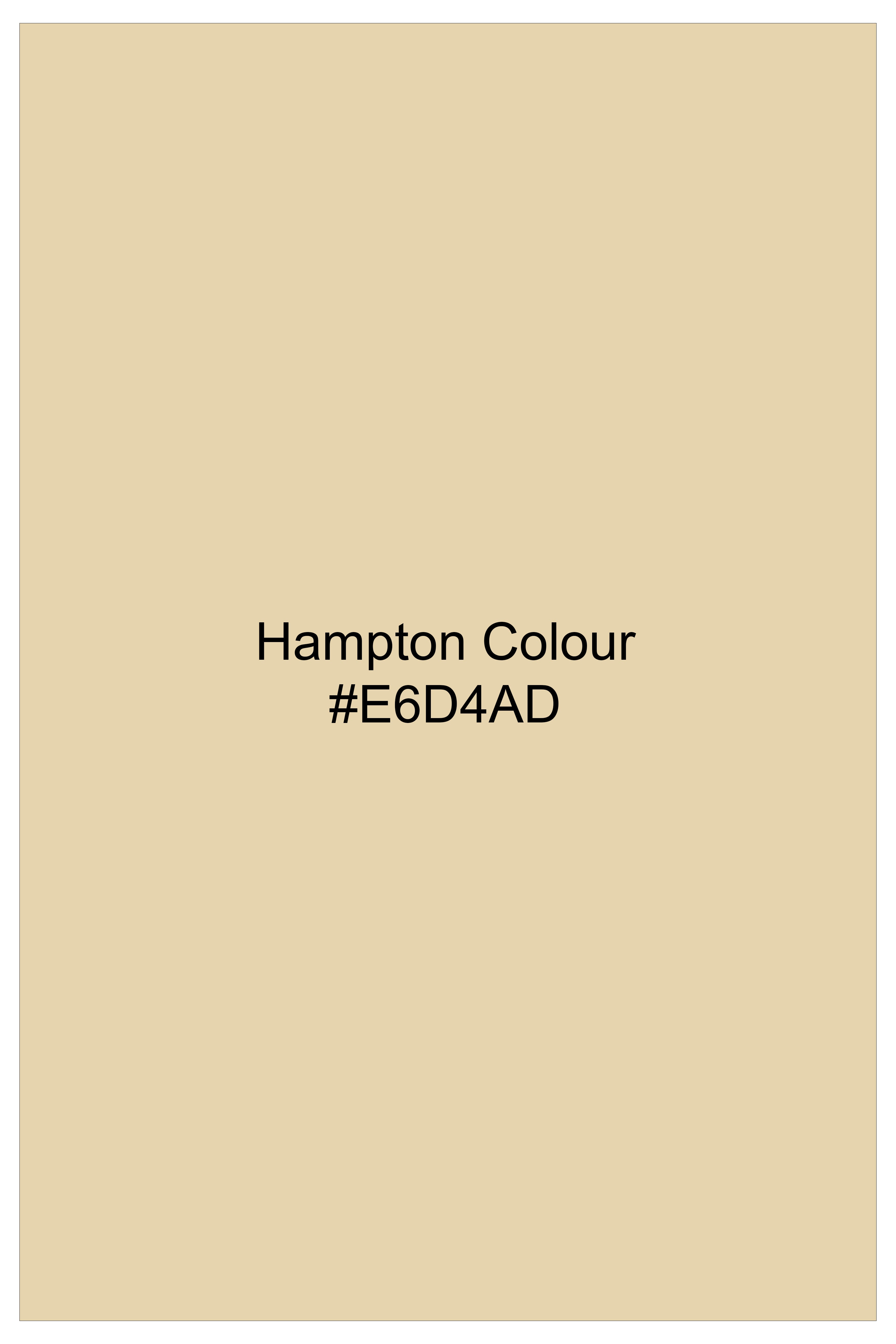 Hampton Cream Houndstooth Textured Wool Rich Nehru Jacket