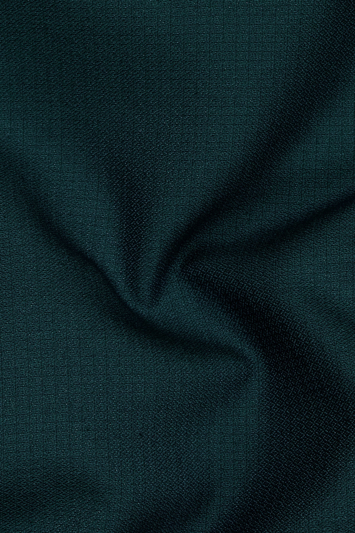 Facet-Dianne Green Diamond Textured Wool Rich Slight Stretch Nehru Jackets
