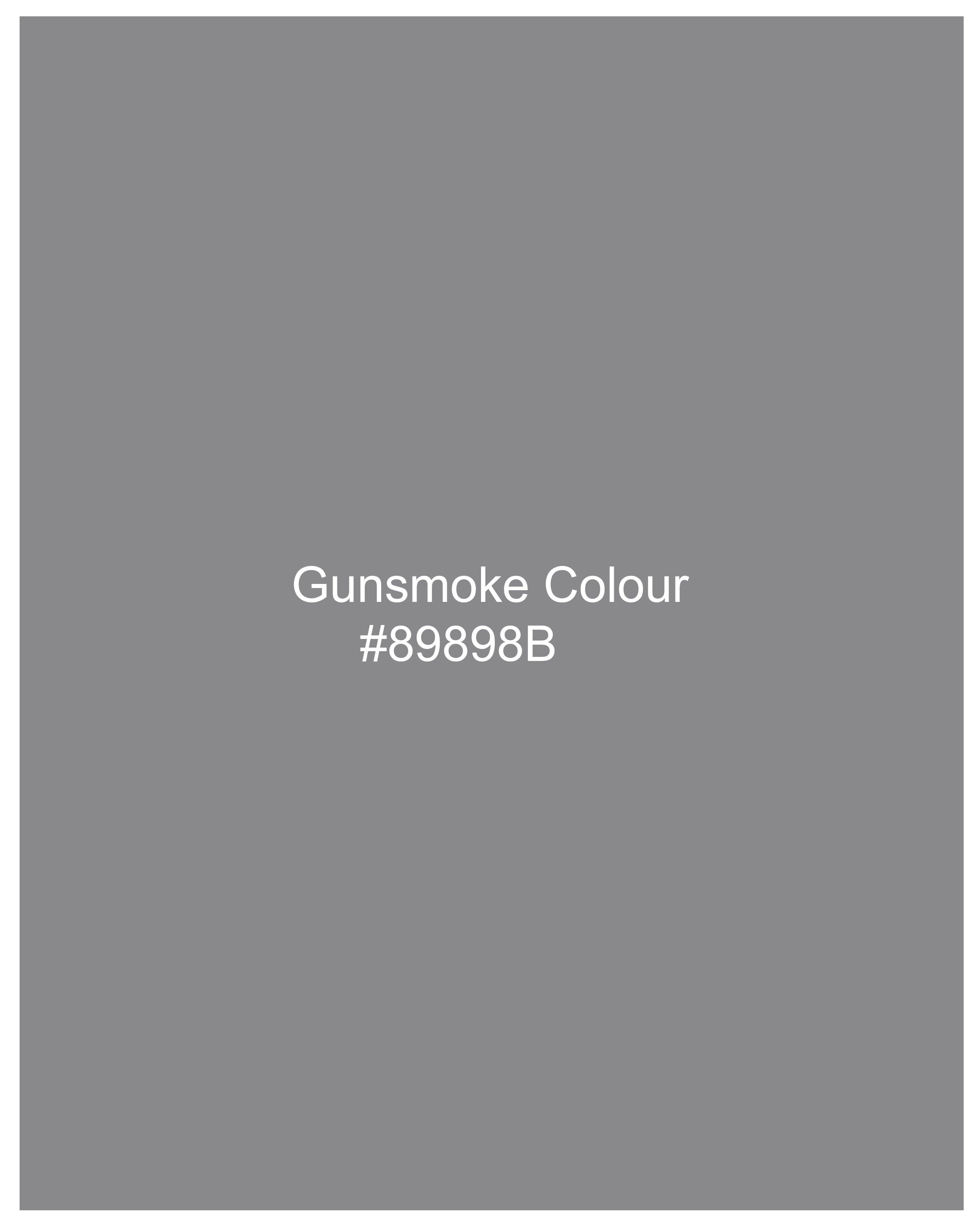 Gunsmoke Gray Premium Cotton A-Line Palazzo