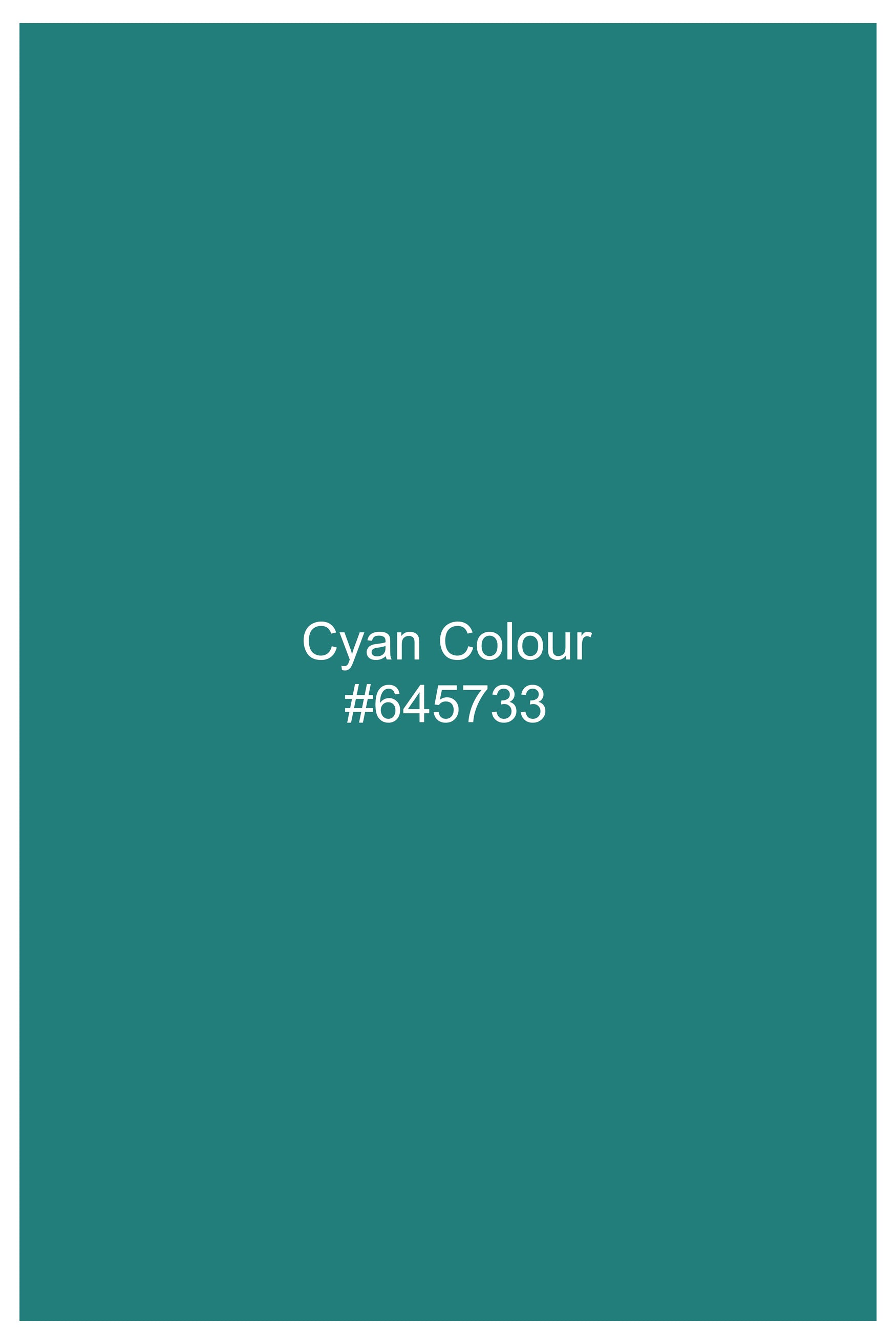 Cyan Green Premium Cotton Palazzo