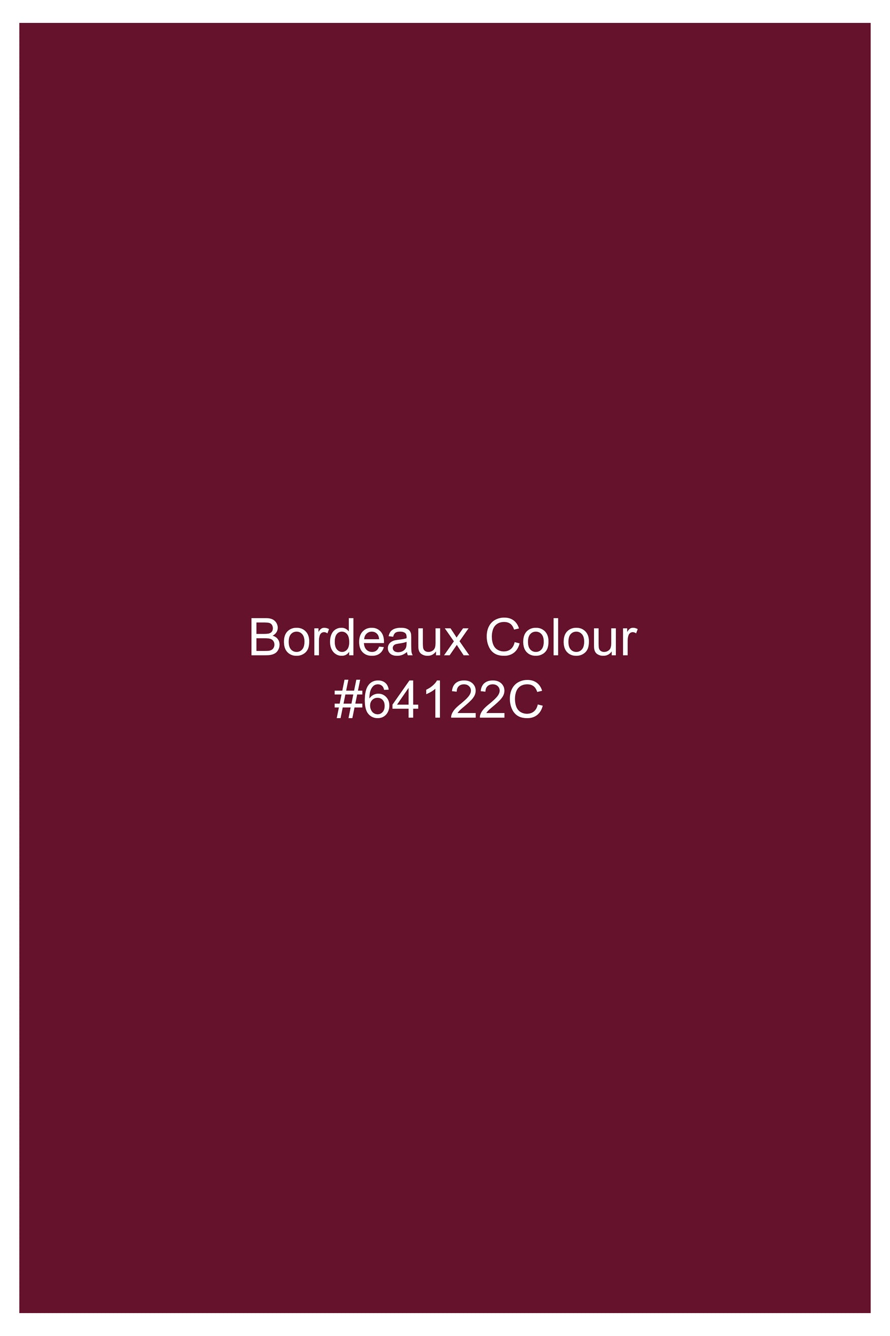 Bordeaux Maroon Premium Cotton Palazzo