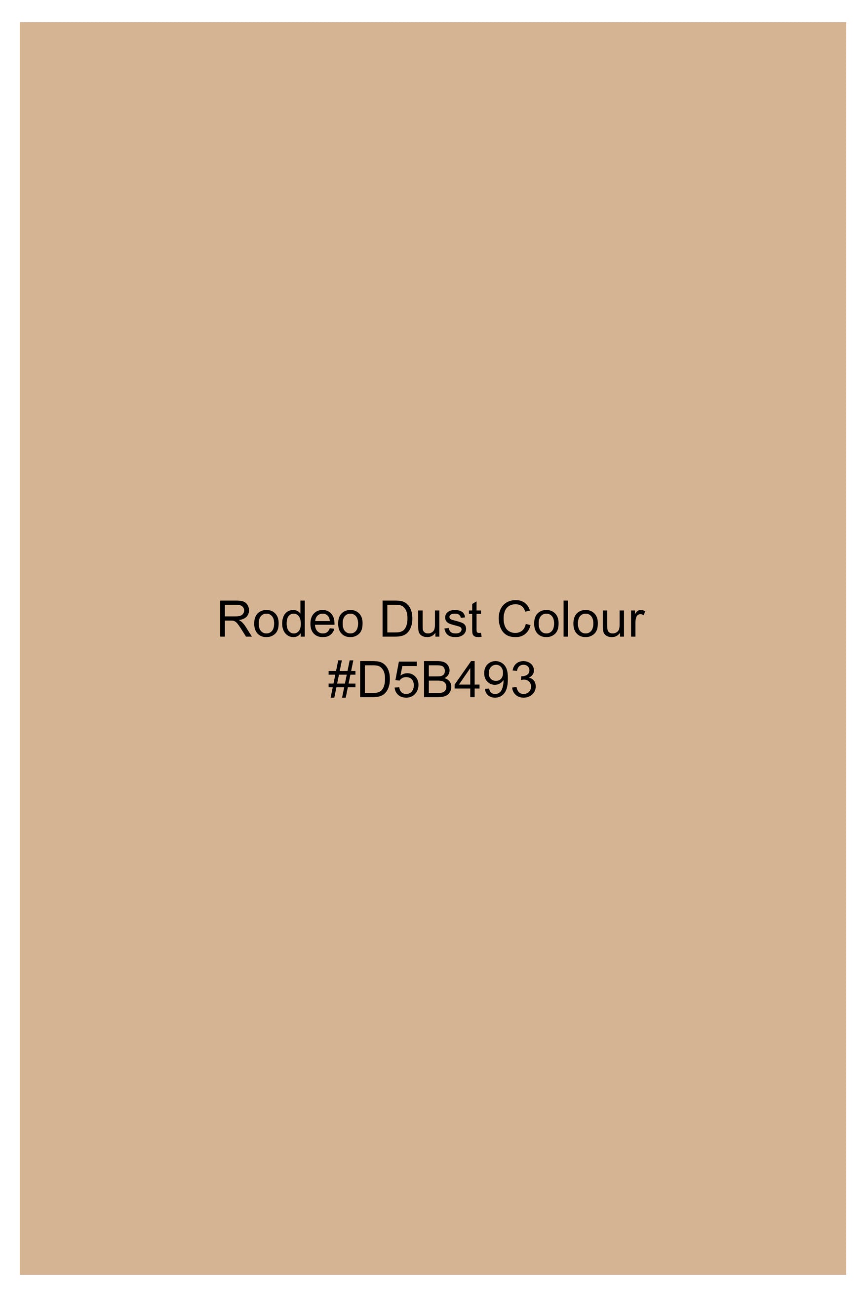 Rodeo Dust Beige Premium Cotton Shirt