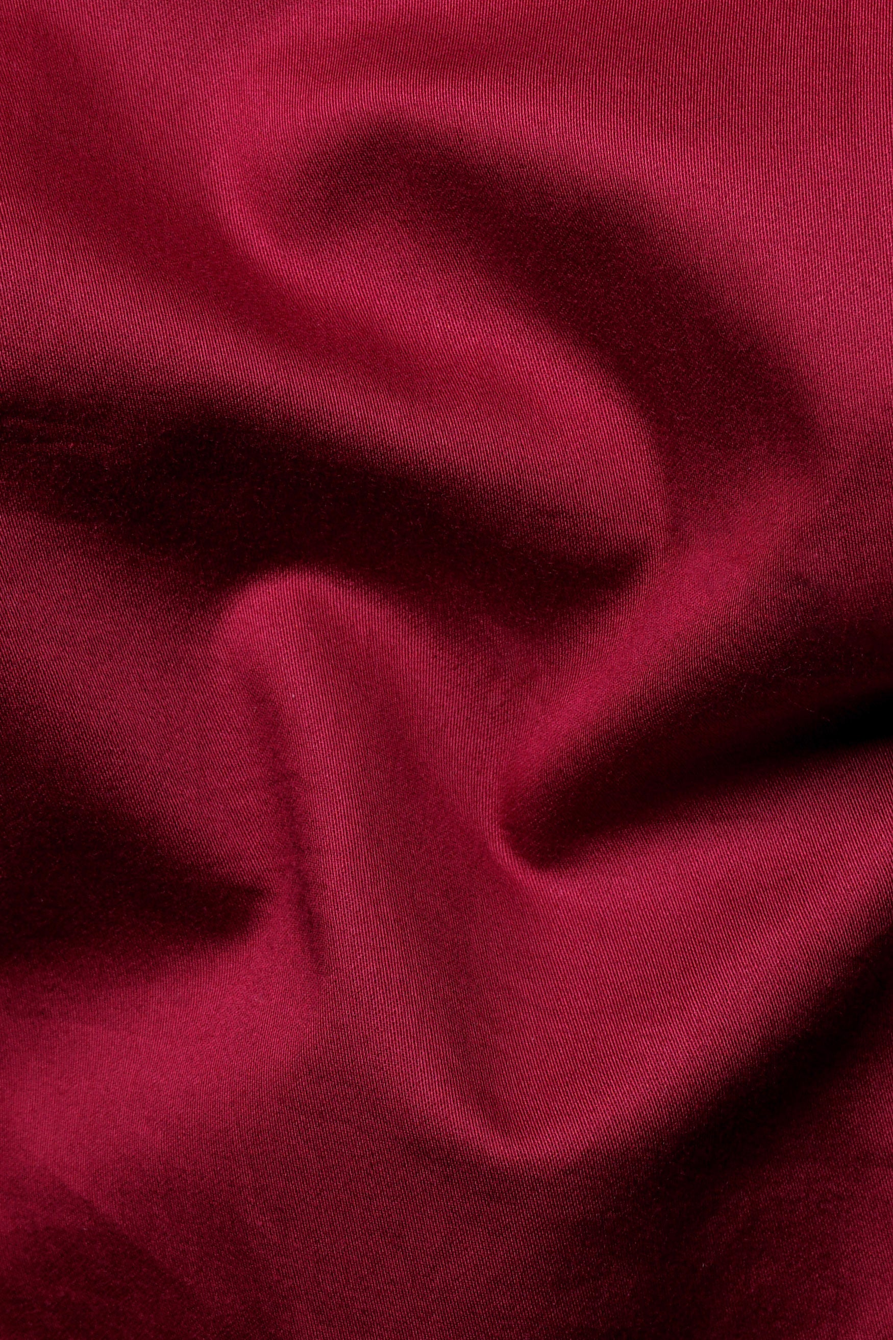 Shiraz Red Premium Cotton Shirt