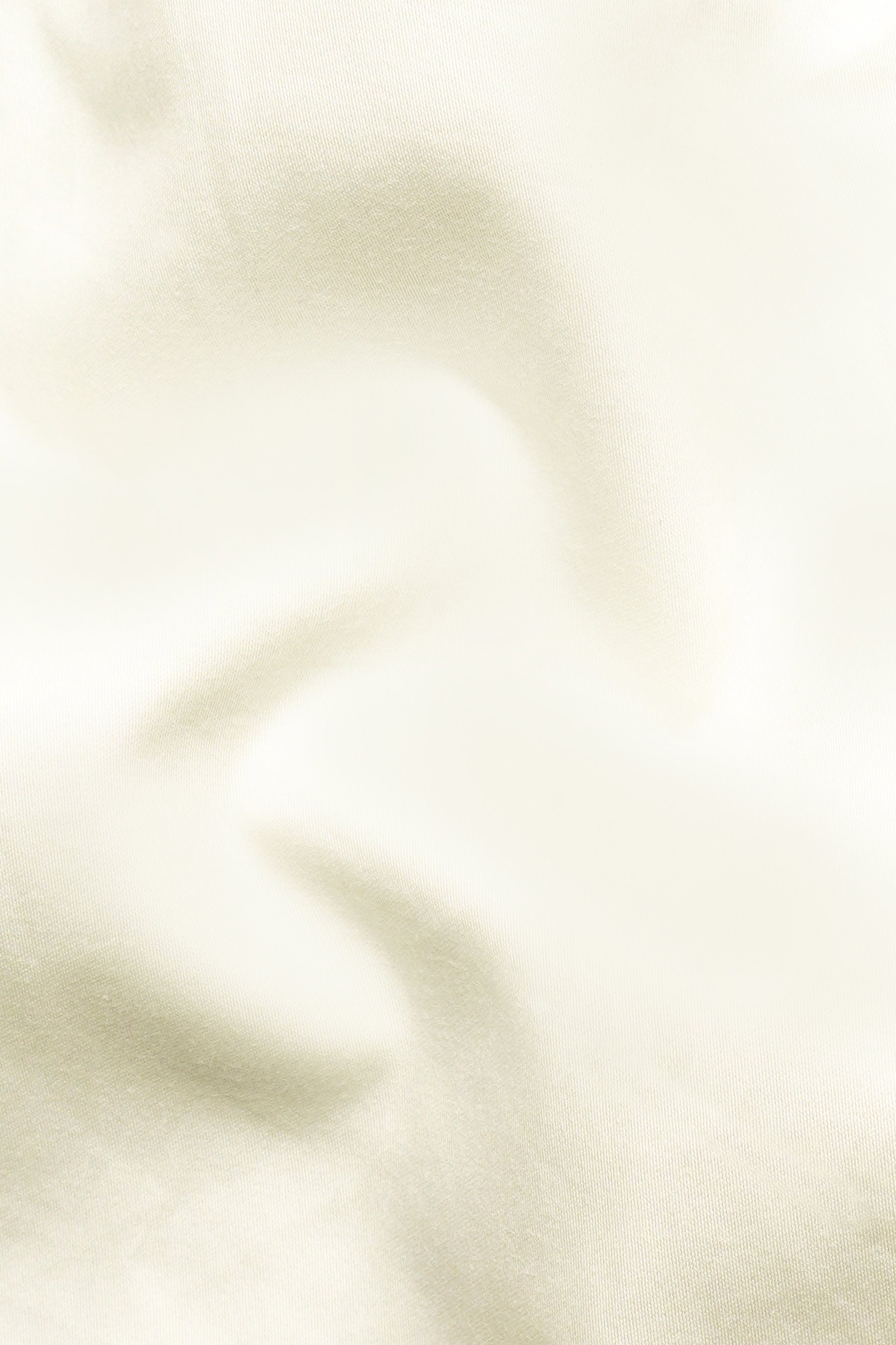 Merino Cream Premium Cotton Shirt