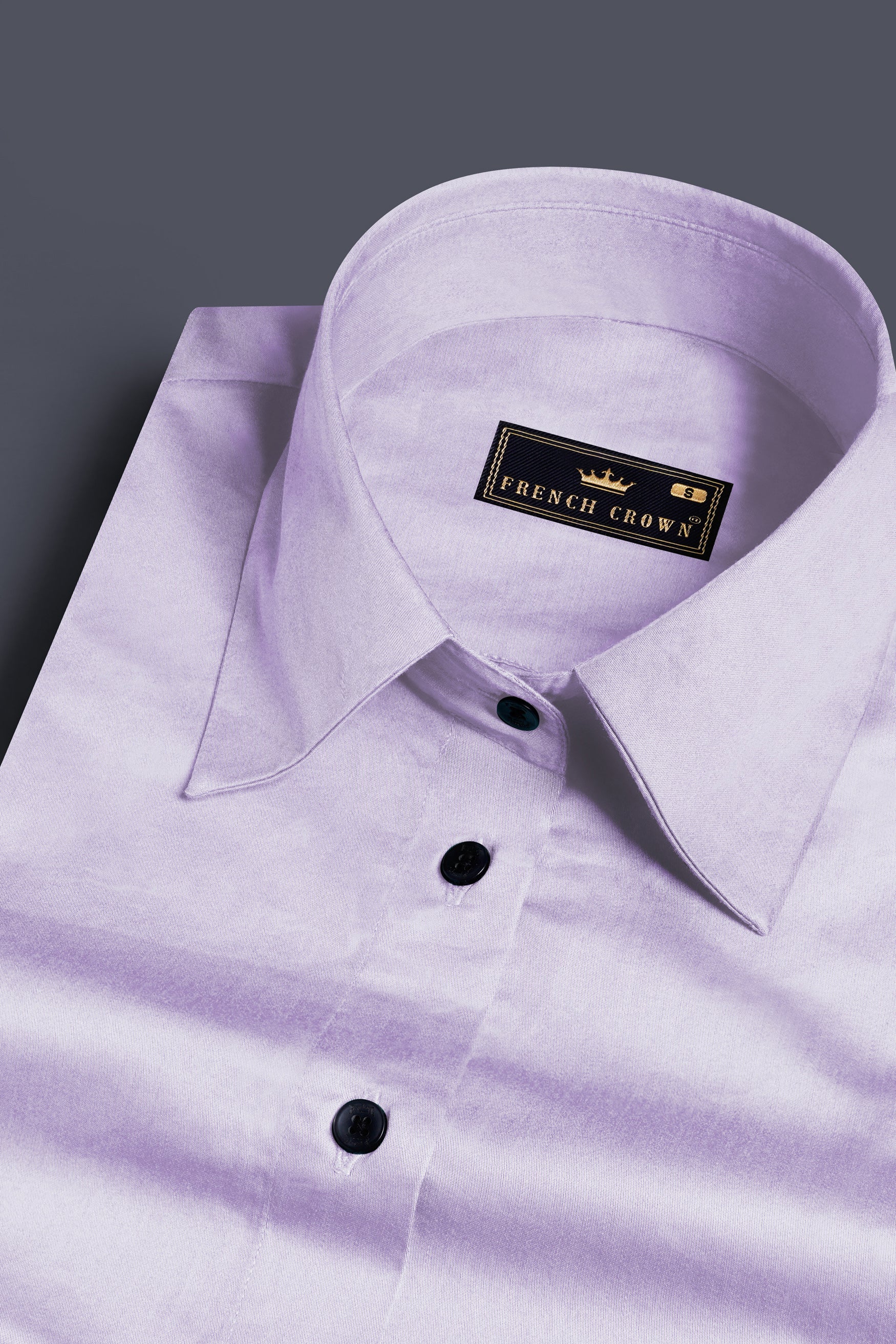 Casper Lavender Premium Cotton Shirt