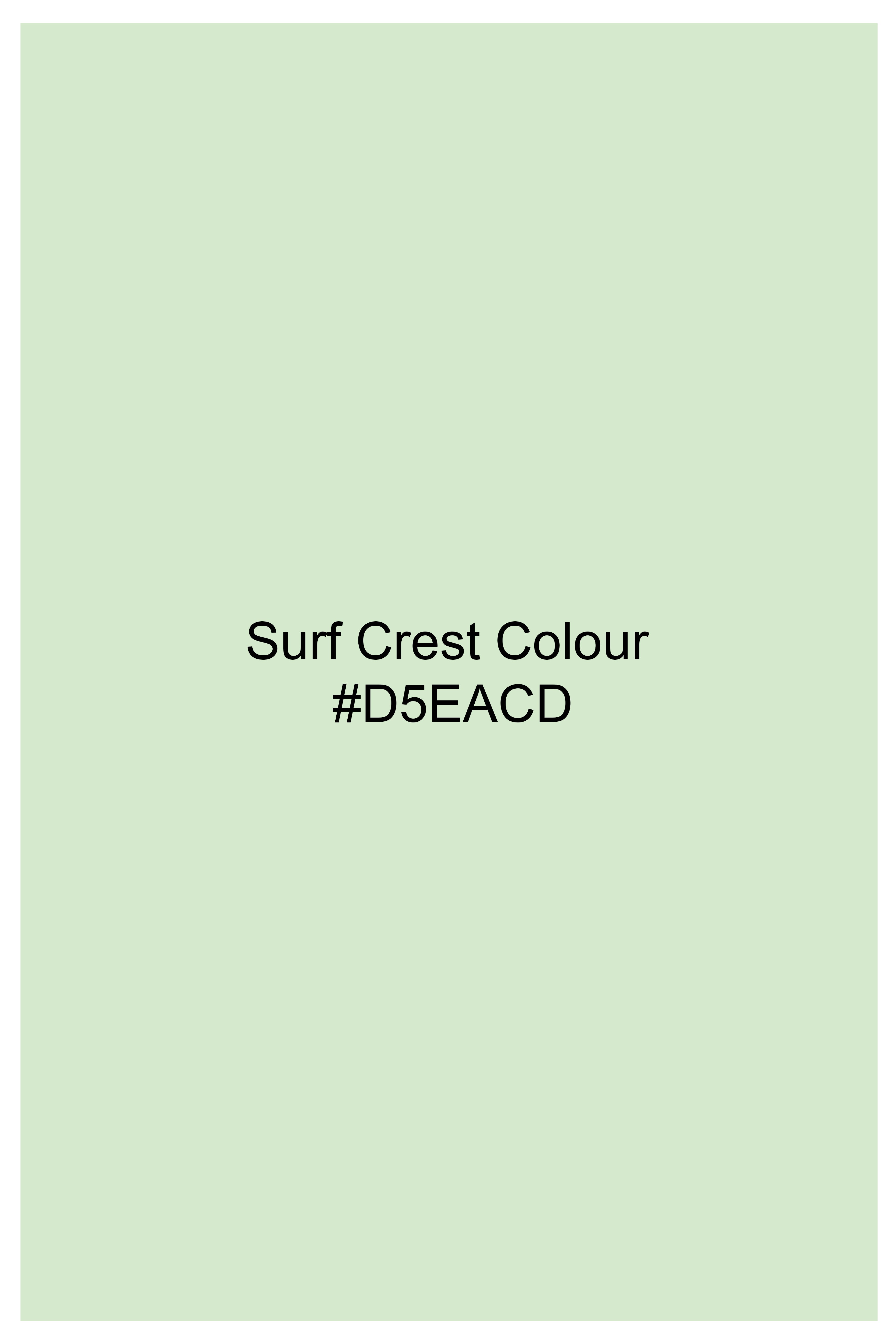 Surf Crest Green Premium Cotton Shirt