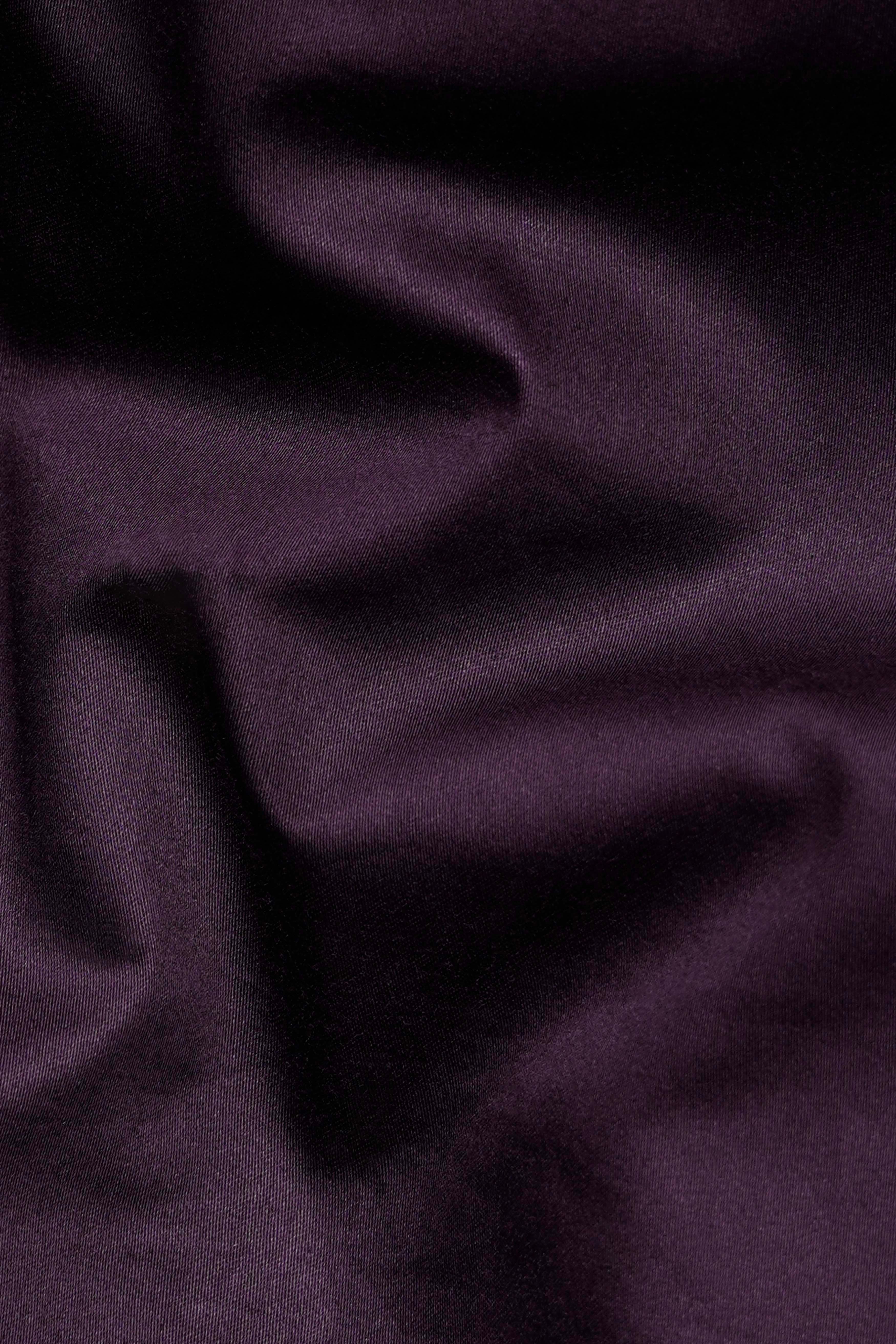 Thunder Purple Premium Cotton Shirt