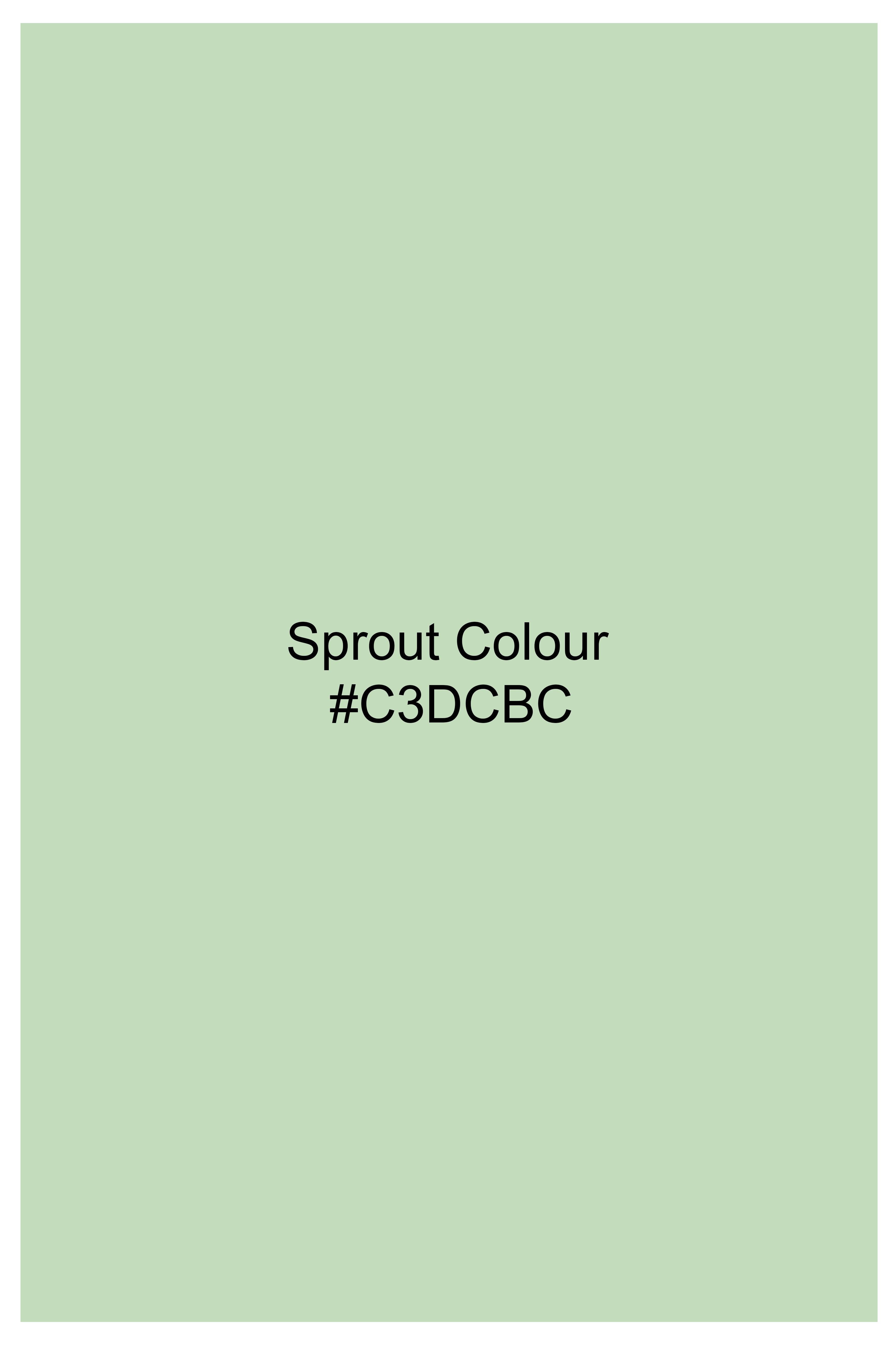 Sprout Green Premium Cotton Shirt