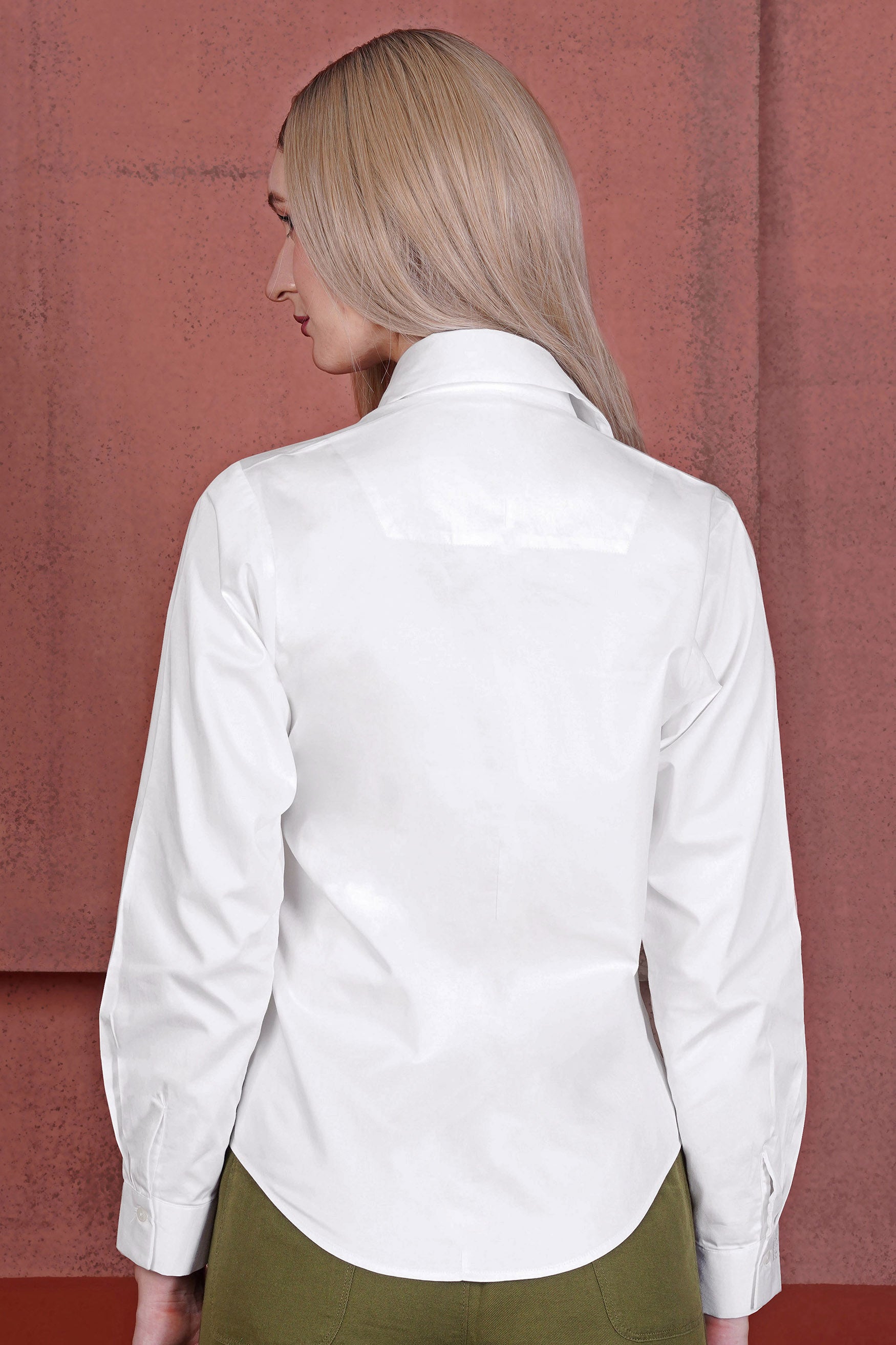 Bright White Premium Cotton Shirt