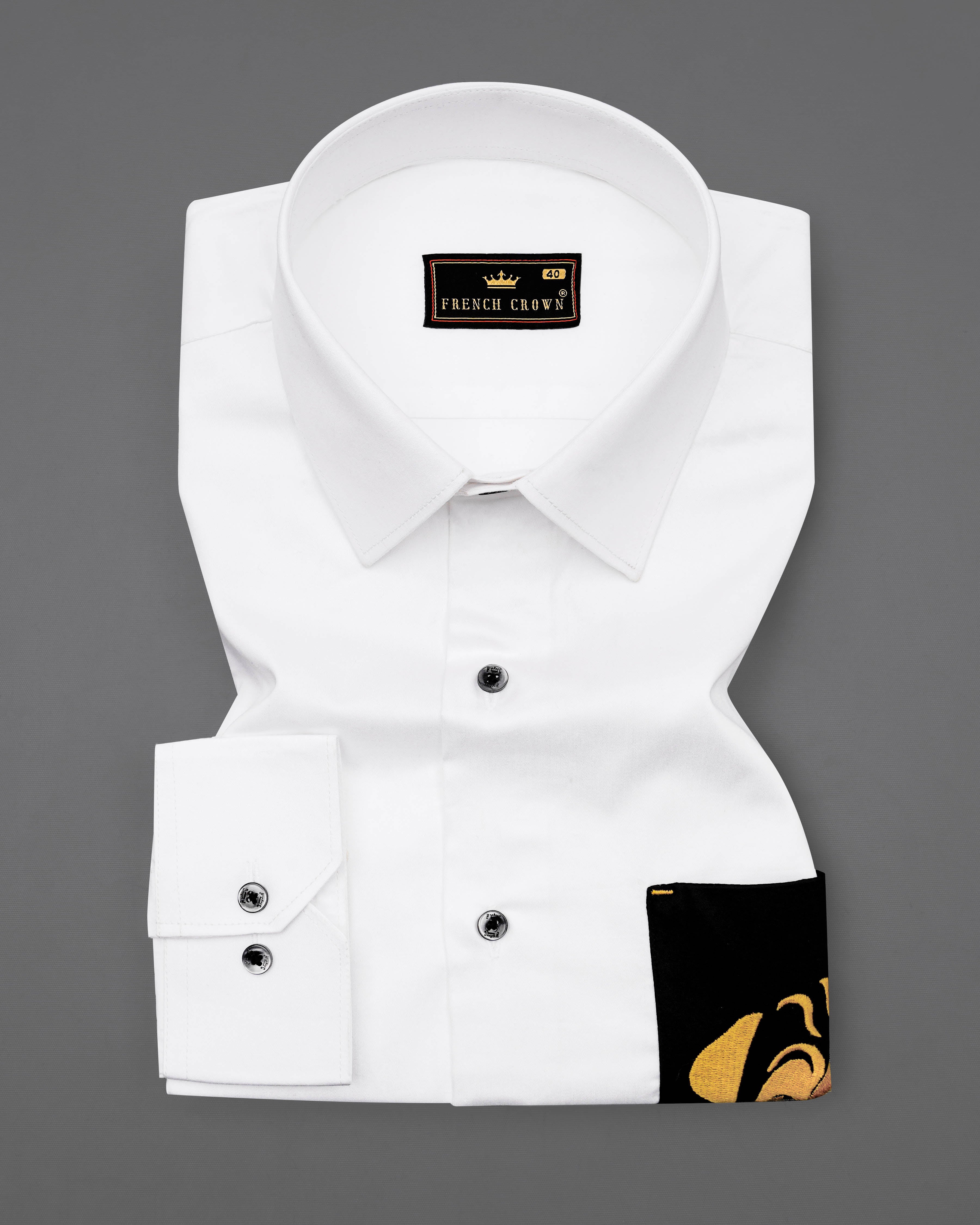 Bright White Subtle Sheen with Black Pocket and Puppy Embroidered Super Soft Premium Cotton Shirt 1062-BLK-P492-38,1062-BLK-P492-H-38,1062-BLK-P492-39,1062-BLK-P492-H-39,1062-BLK-P492-40,1062-BLK-P492-H-40,1062-BLK-P492-42,1062-BLK-P492-H-42,1062-BLK-P492-44,1062-BLK-P492-H-44,1062-BLK-P492-46,1062-BLK-P492-H-46,1062-BLK-P492-48,1062-BLK-P492-H-48,1062-BLK-P492-50,1062-BLK-P492-H-50,1062-BLK-P492-52,1062-BLK-P492-H-52