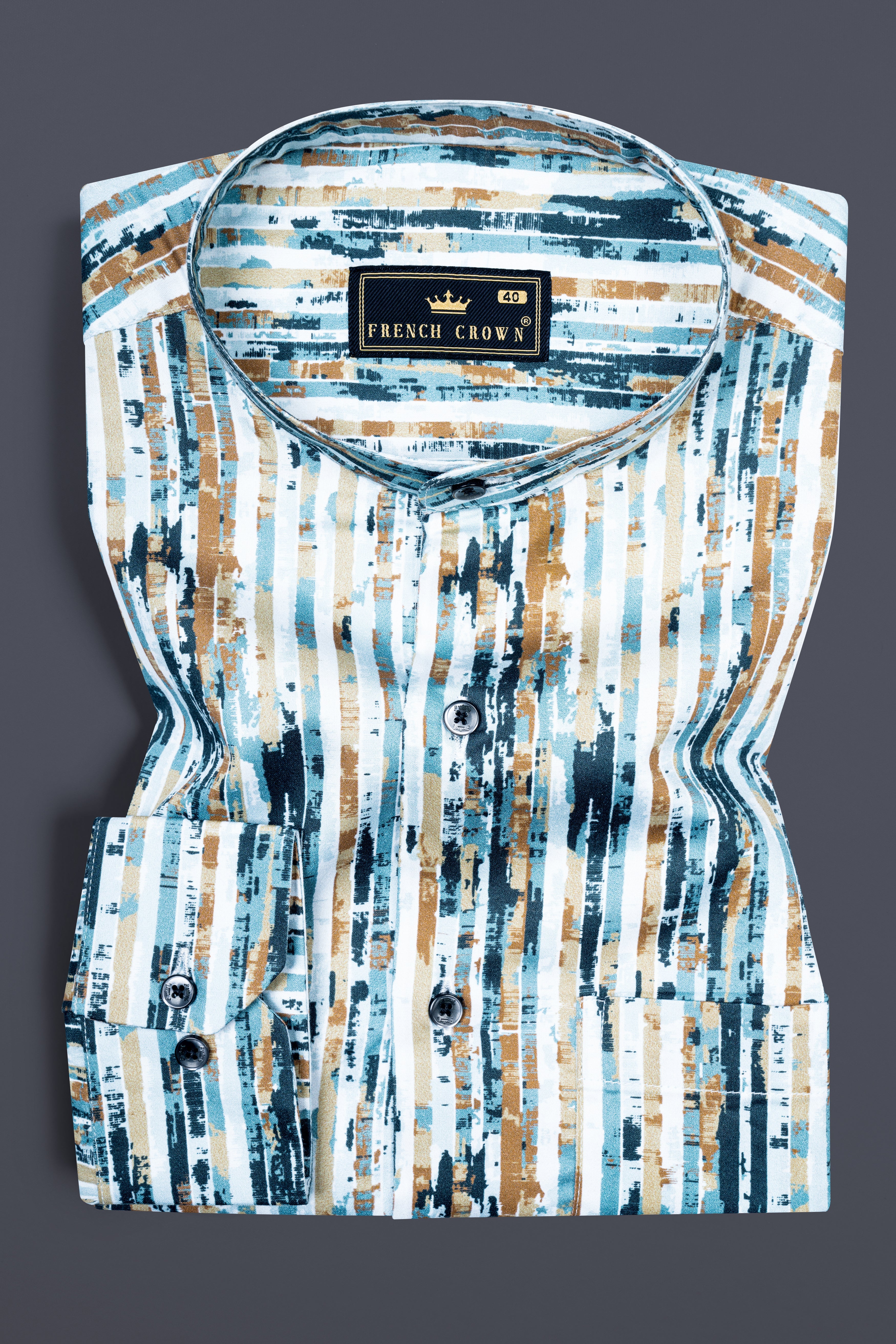 Glacier Blue and Muesli brown Digital printed Subtle Sheen Super Soft Premium Cotton Shirt 12443-M-BLK-38, 12443-M-BLK-H-38, 12443-M-BLK-39, 12443-M-BLK-H-39, 12443-M-BLK-40, 12443-M-BLK-H-40, 12443-M-BLK-42, 12443-M-BLK-H-42, 12443-M-BLK-44, 12443-M-BLK-H-44, 12443-M-BLK-46, 12443-M-BLK-H-46, 12443-M-BLK-48, 12443-M-BLK-H-48, 12443-M-BLK-50, 12443-M-BLK-H-50, 12443-M-BLK-52, 12443-M-BLK-H-52