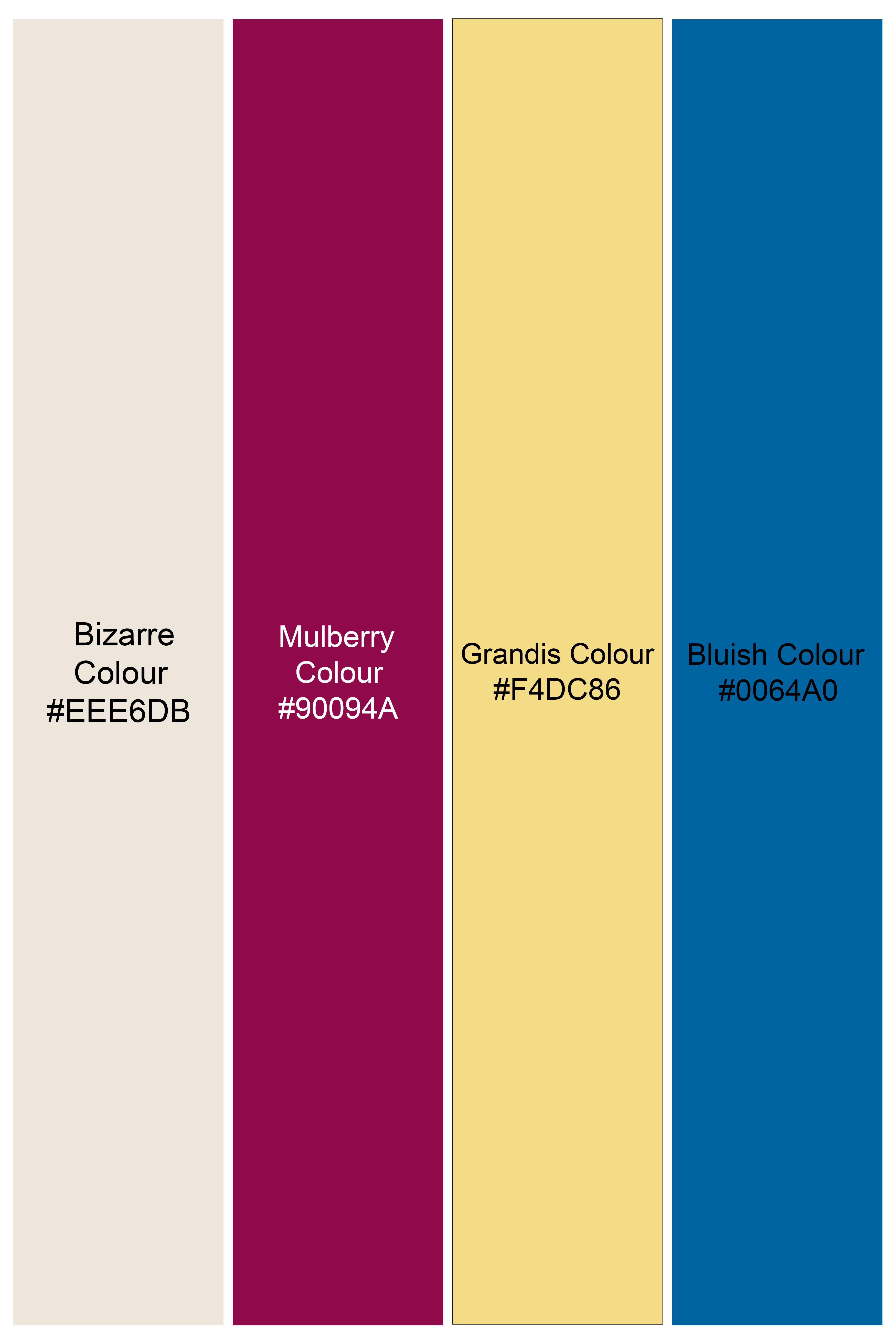 Bizarre Cream with Multicolor Floral Printed Super Soft Premium Cotton Shirt