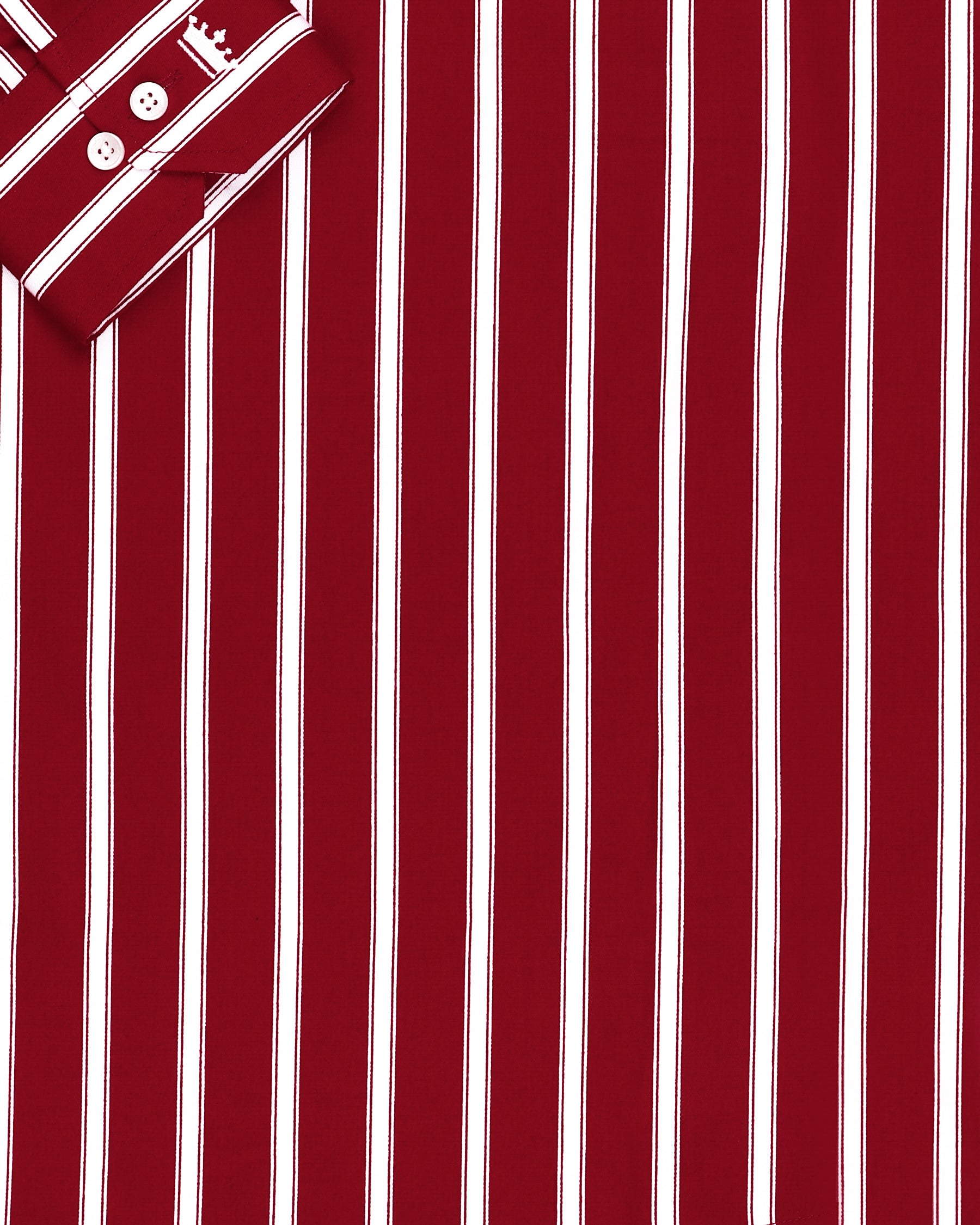 Red Broad Striped Ultra Soft Cotton SHIRT