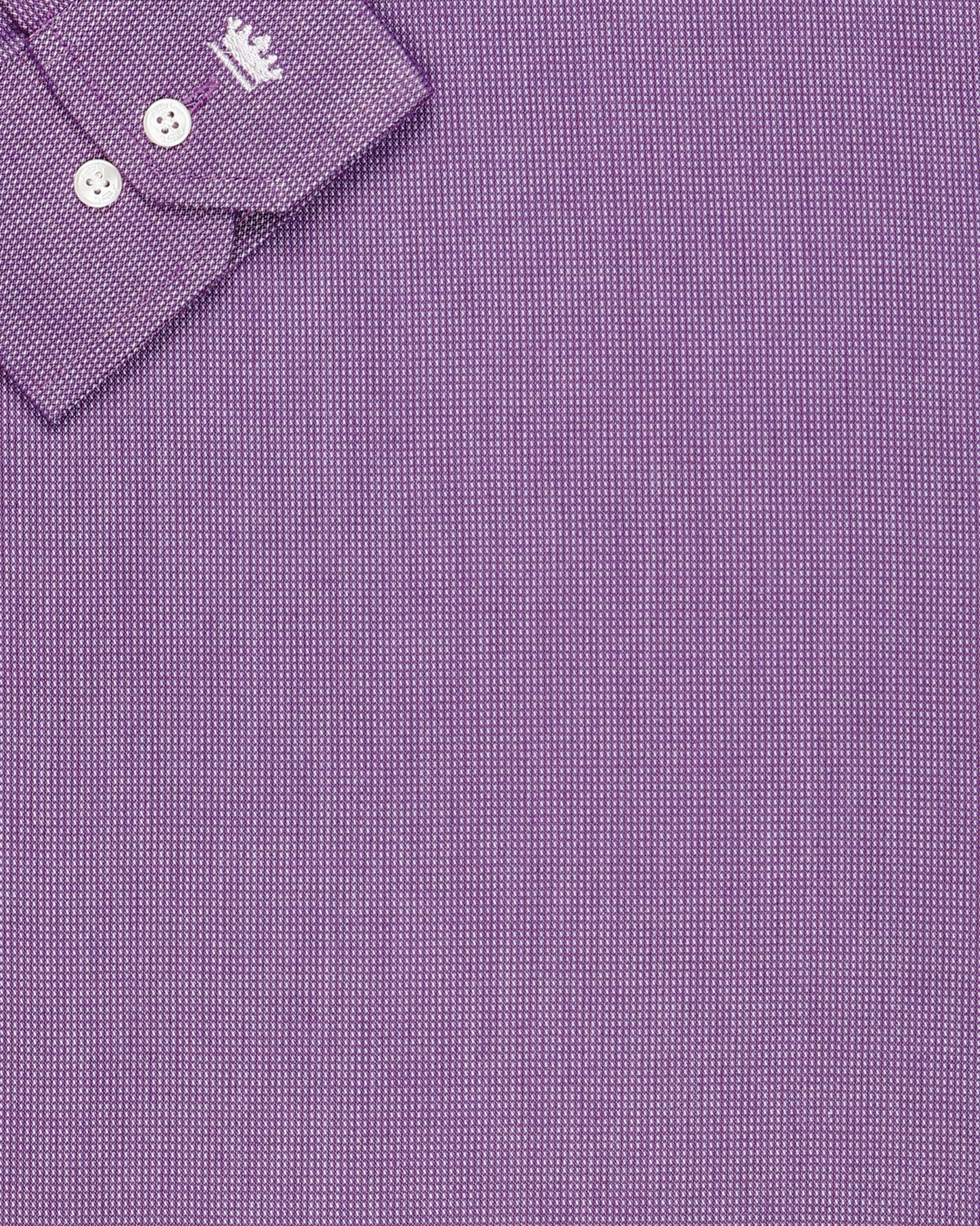Purple Crisp Cotton Shirt