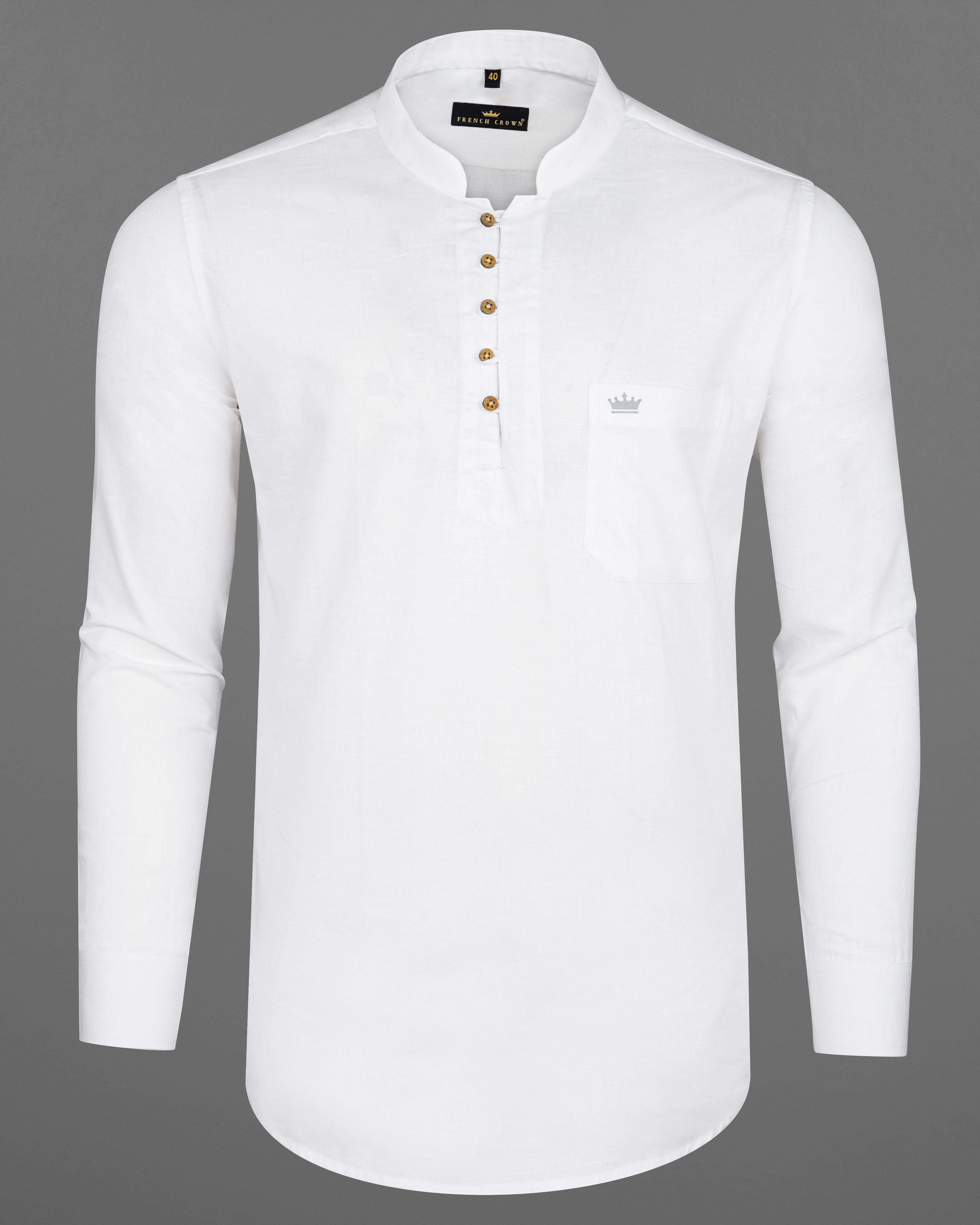 Indian linen outlet shirt