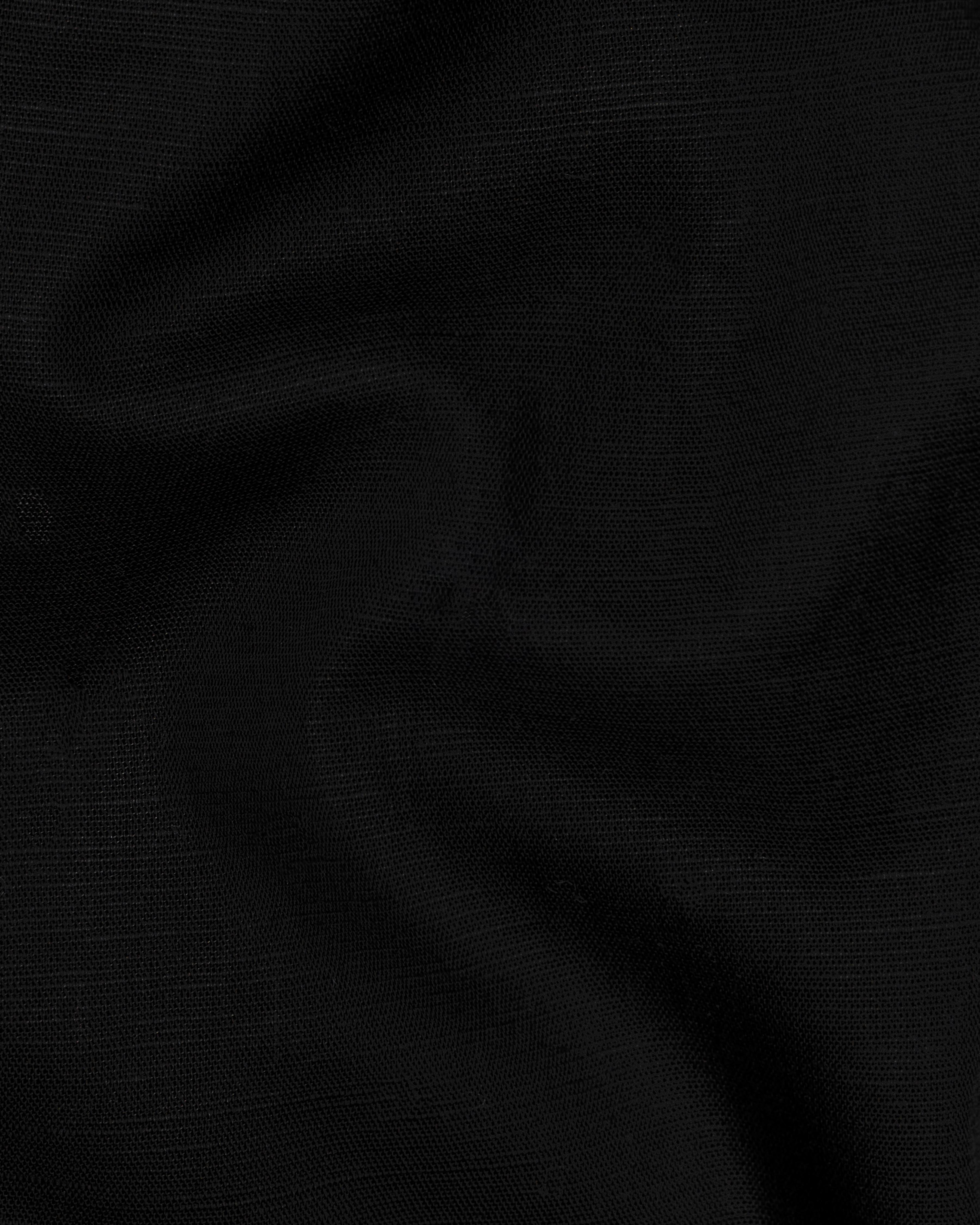 Jade Black Cuban Collar Luxurious Linen Shirt 2676CC-BLK-38, 2676CC-BLK-H-38, 2676CC-BLK-39, 2676CC-BLK-H-39, 2676CC-BLK-40, 2676CC-BLK-H-40, 2676CC-BLK-42, 2676CC-BLK-H-42, 2676CC-BLK-44, 2676CC-BLK-H-44, 2676CC-BLK-46, 2676CC-BLK-H-46, 2676CC-BLK-48, 2676CC-BLK-H-48, 2676CC-BLK-50, 2676CC-BLK-H-50, 2676CC-BLK-52, 2676CC-BLK-H-52