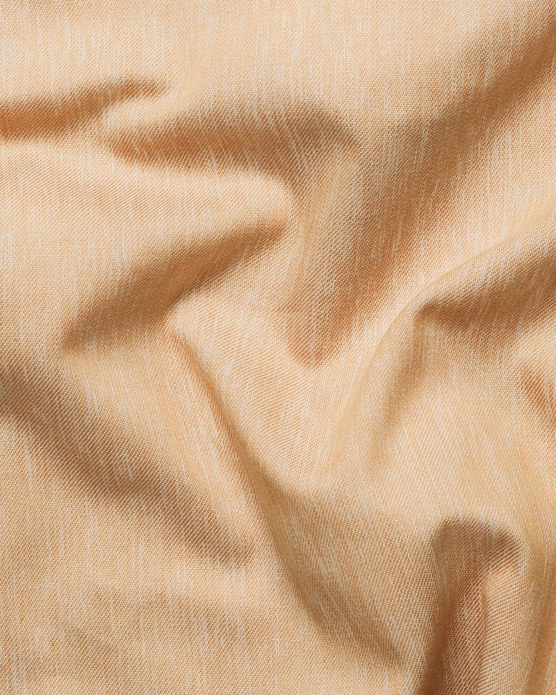 Brown Rain Textured Oxford Shirt