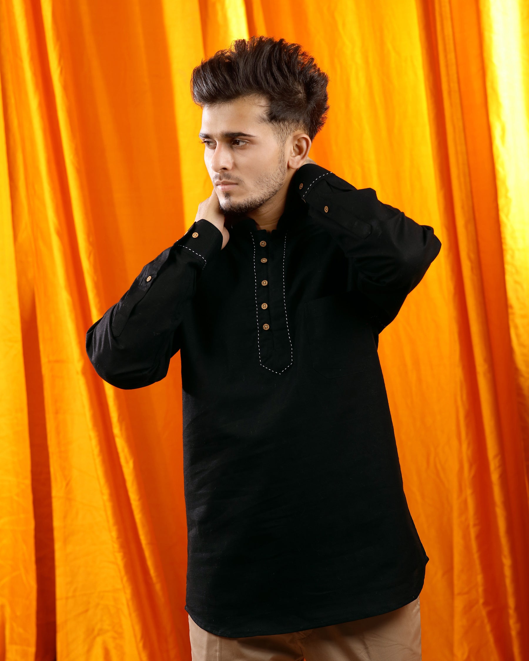 Indian linen outlet shirt