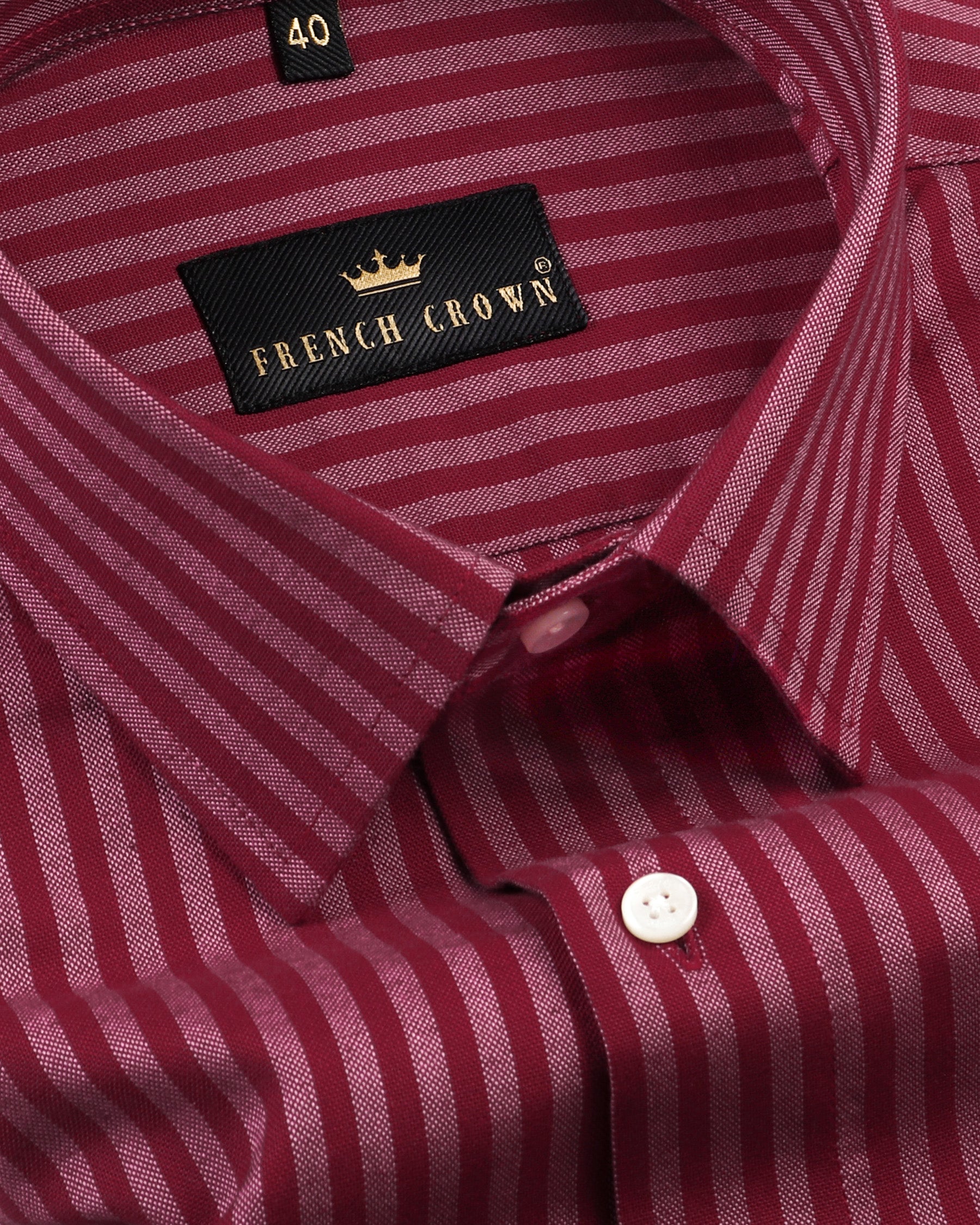 Vermilion Red Striped Royal Oxford Over Shirt 3627-H-38, 3627-42, 3627-H-42, 3627-H-39, 3627-40, 3627-46, 3627-H-46, 3627-38, 3627-39, 3627-H-40, 3627-44, 3627-H-44, 3627-48, 3627-H-48, 3627-50, 3627-H-50, 3627-52, 3627-H-52