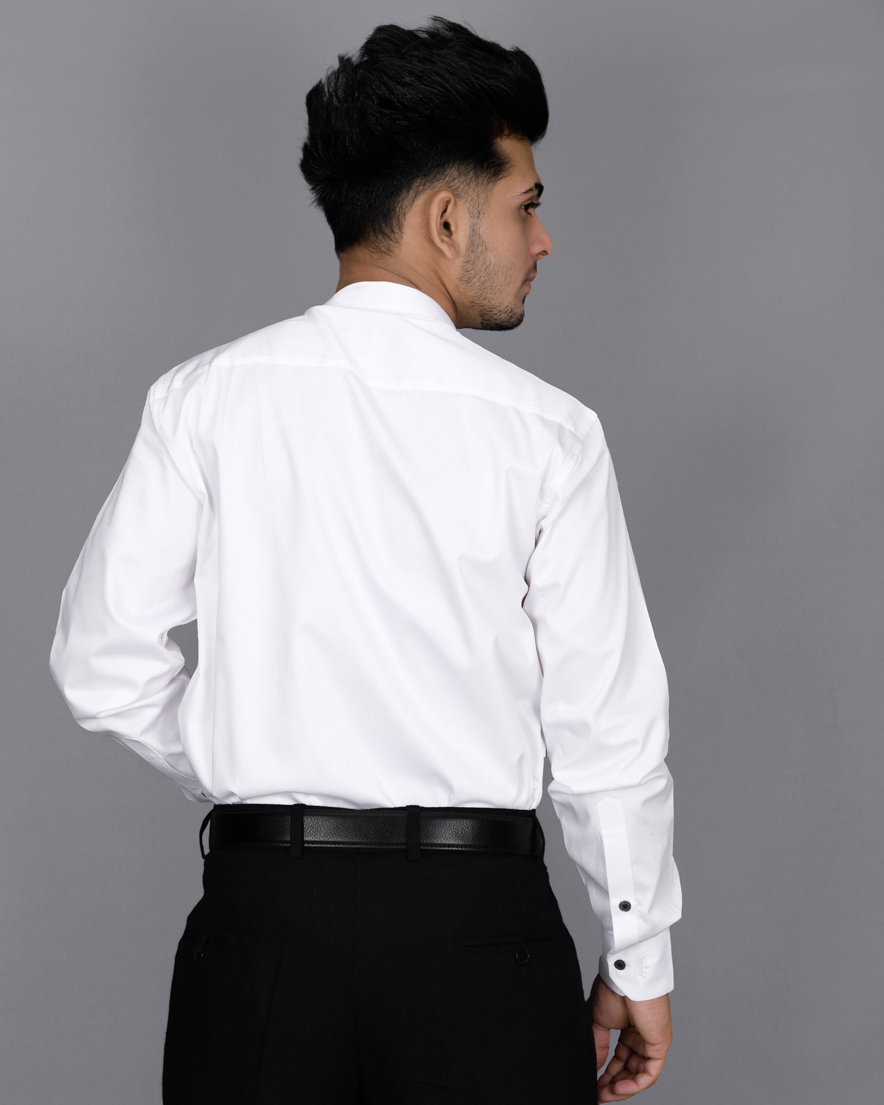 Bright White Subtle Sheen Cross Button Bandhgala Patterned Super Soft Giza Cotton SHIRT 3719M-BLK-P24-38, 3719M-BLK-P24-H-38, 3719M-BLK-P24-39, 3719M-BLK-P24-H-39, 3719M-BLK-P24-40, 3719M-BLK-P24-H-40, 3719M-BLK-P24-42, 3719M-BLK-P24-H-42, 3719M-BLK-P24-44, 3719M-BLK-P24-H-44, 3719M-BLK-P24-46, 3719M-BLK-P24-H-46, 3719M-BLK-P24-48, 3719M-BLK-P24-H-48, 3719M-BLK-P24-50, 3719M-BLK-P24-H-50, 3719M-BLK-P24-52, 3719M-BLK-P24-H-52