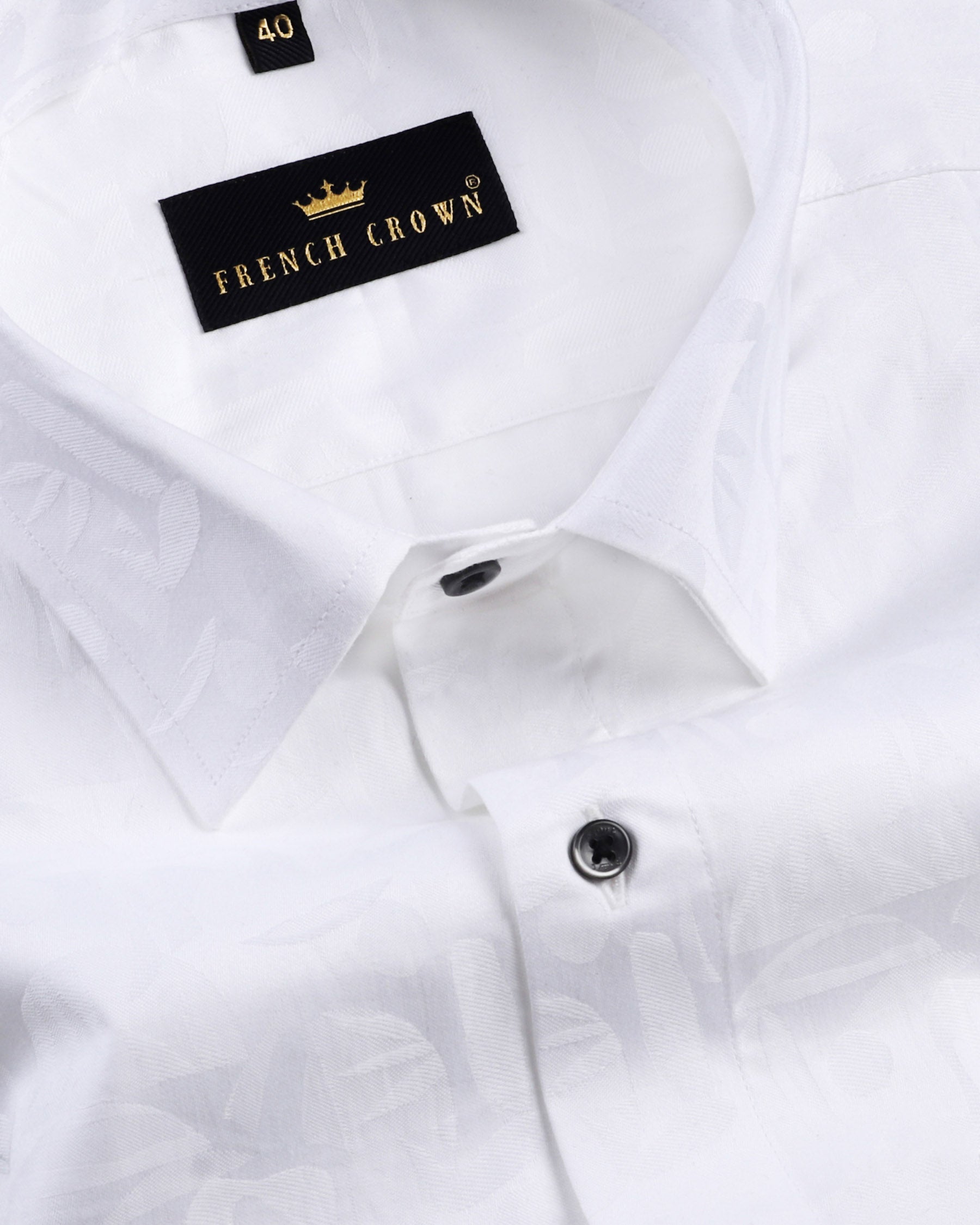 Bright White Geometric Jacquard Patterned Giza Cotton Shirt 4216-BLK-38, 4216-BLK-H-40, 4216-BLK-H-46, 4216-BLK-H-48, 4216-BLK-H-38, 4216-BLK-H-52, 4216-BLK-39, 4216-BLK-H-39, 4216-BLK-42, 4216-BLK-44, 4216-BLK-H-44, 4216-BLK-46, 4216-BLK-48, 4216-BLK-50, 4216-BLK-H-50, 4216-BLK-52, 4216-BLK-40, 4216-BLK-H-42