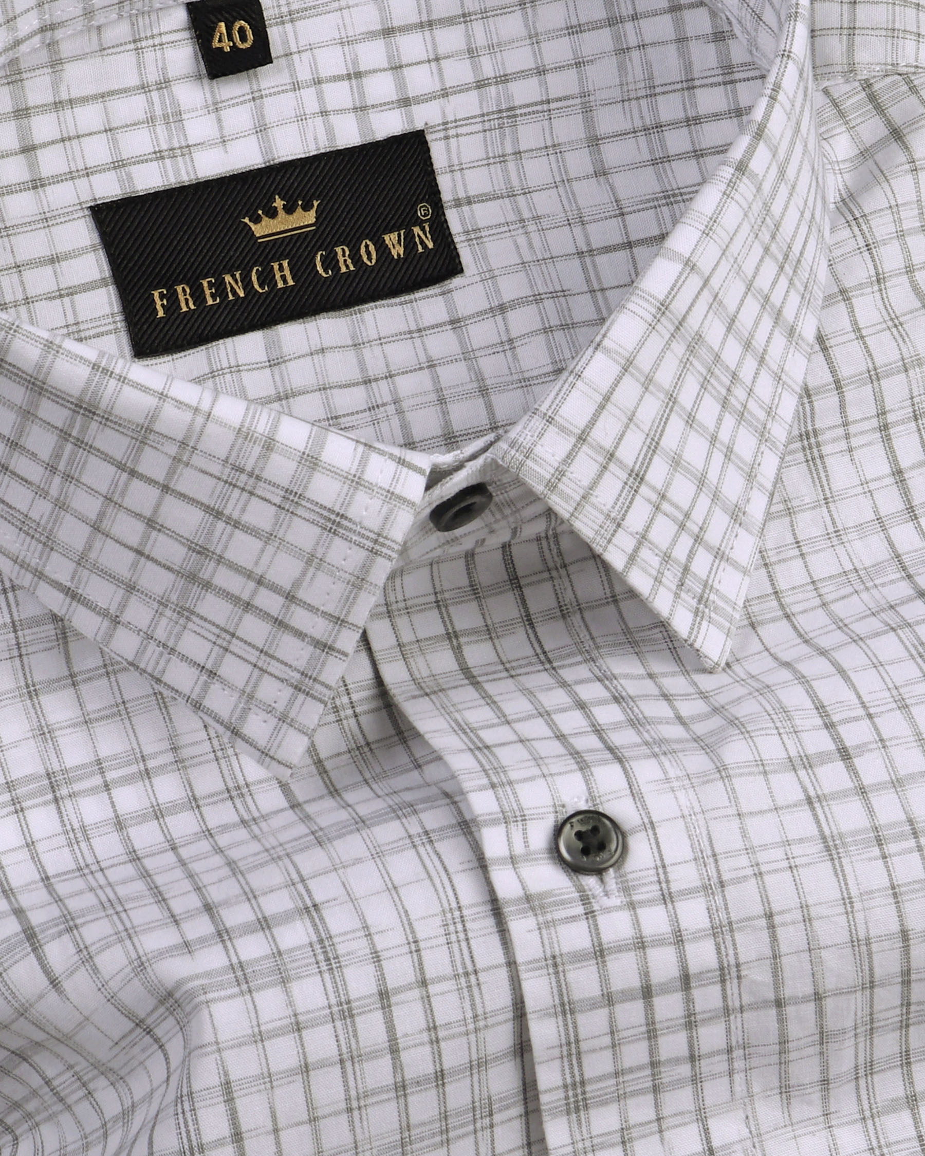 Mercury and Friar Grey Checked Premium Cotton Shirt 4338-BLK-H-39, 4338-BLK-38, 4338-BLK-H-38, 4338-BLK-40, 4338-BLK-H-52, 4338-BLK-H-40, 4338-BLK-42, 4338-BLK-H-46, 4338-BLK-48, 4338-BLK-H-48, 4338-BLK-50, 4338-BLK-H-50, 4338-BLK-52, 4338-BLK-H-42, 4338-BLK-44, 4338-BLK-H-44, 4338-BLK-46, 4338-BLK-39