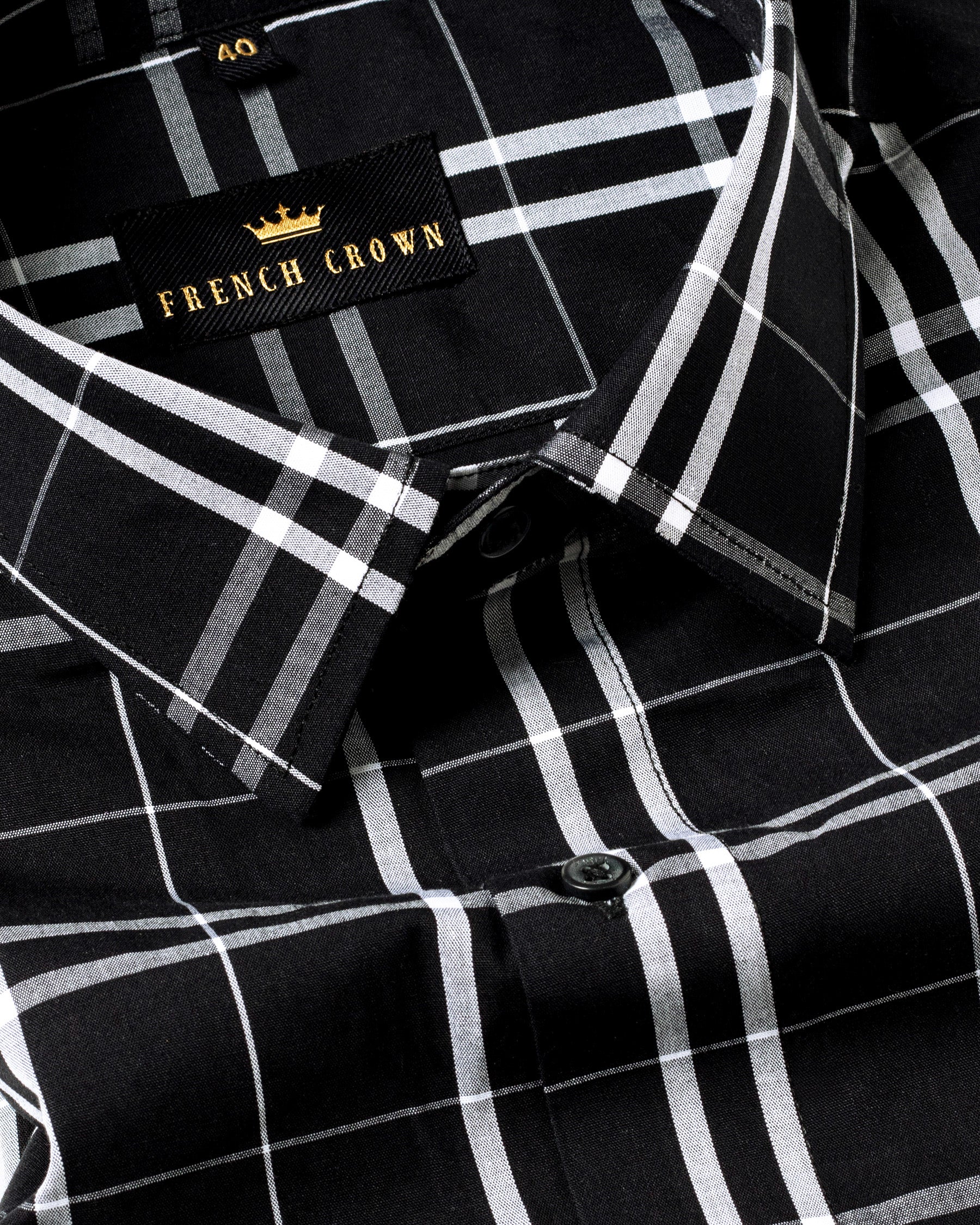 Black Bean Plaid Premium Cotton Shirt 4535-BLK-42, 4535-BLK-38, 4535-BLK-H-38, 4535-BLK-39, 4535-BLK-H-39, 4535-BLK-40, 4535-BLK-H-40, 4535-BLK-H-42, 4535-BLK-52, 4535-BLK-H-52, 4535-BLK-H-44, 4535-BLK-H-46, 4535-BLK-44, 4535-BLK-46, 4535-BLK-48, 4535-BLK-H-48, 4535-BLK-50, 4535-BLK-H-50