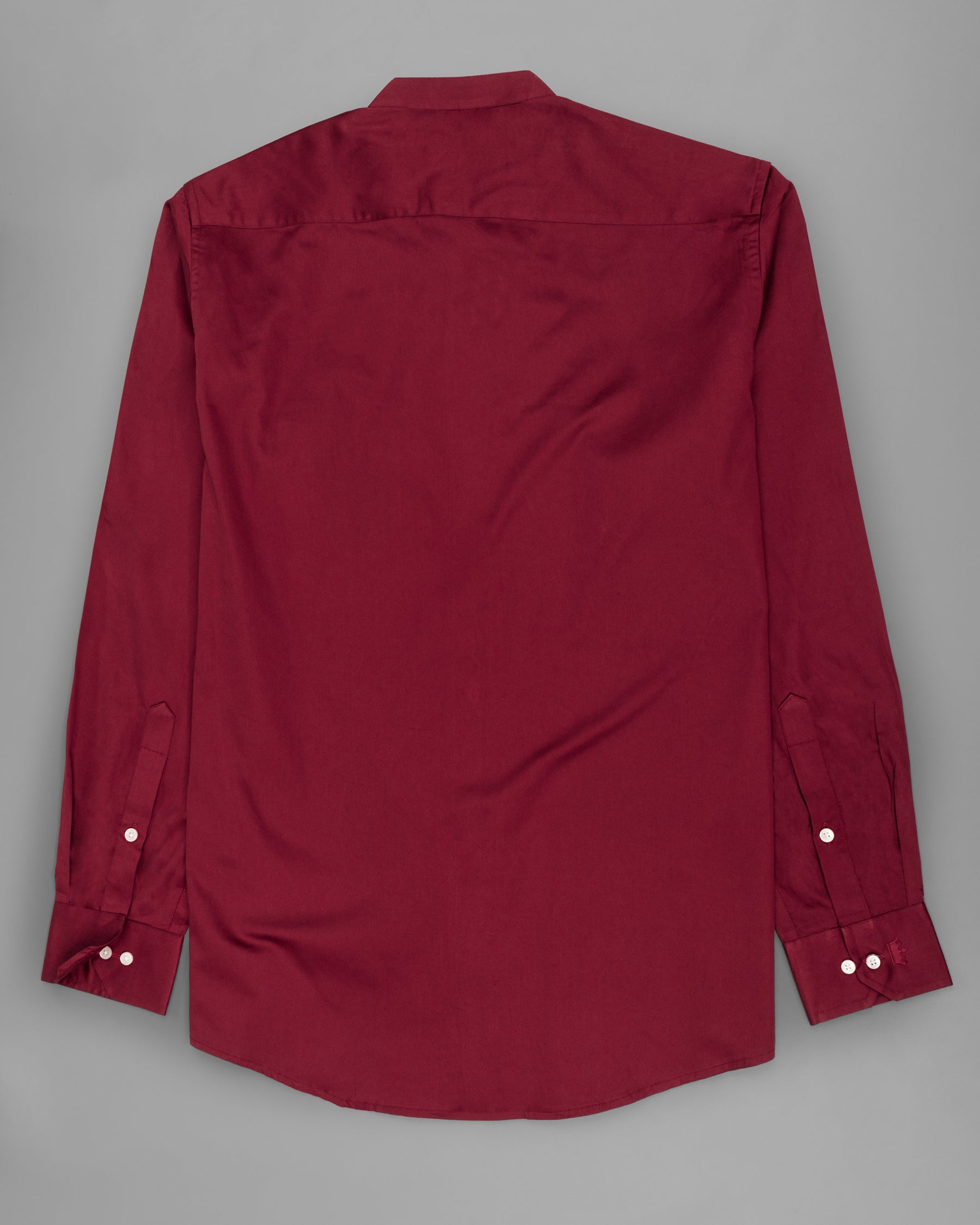 Claret Red Premium Cotton Shirt