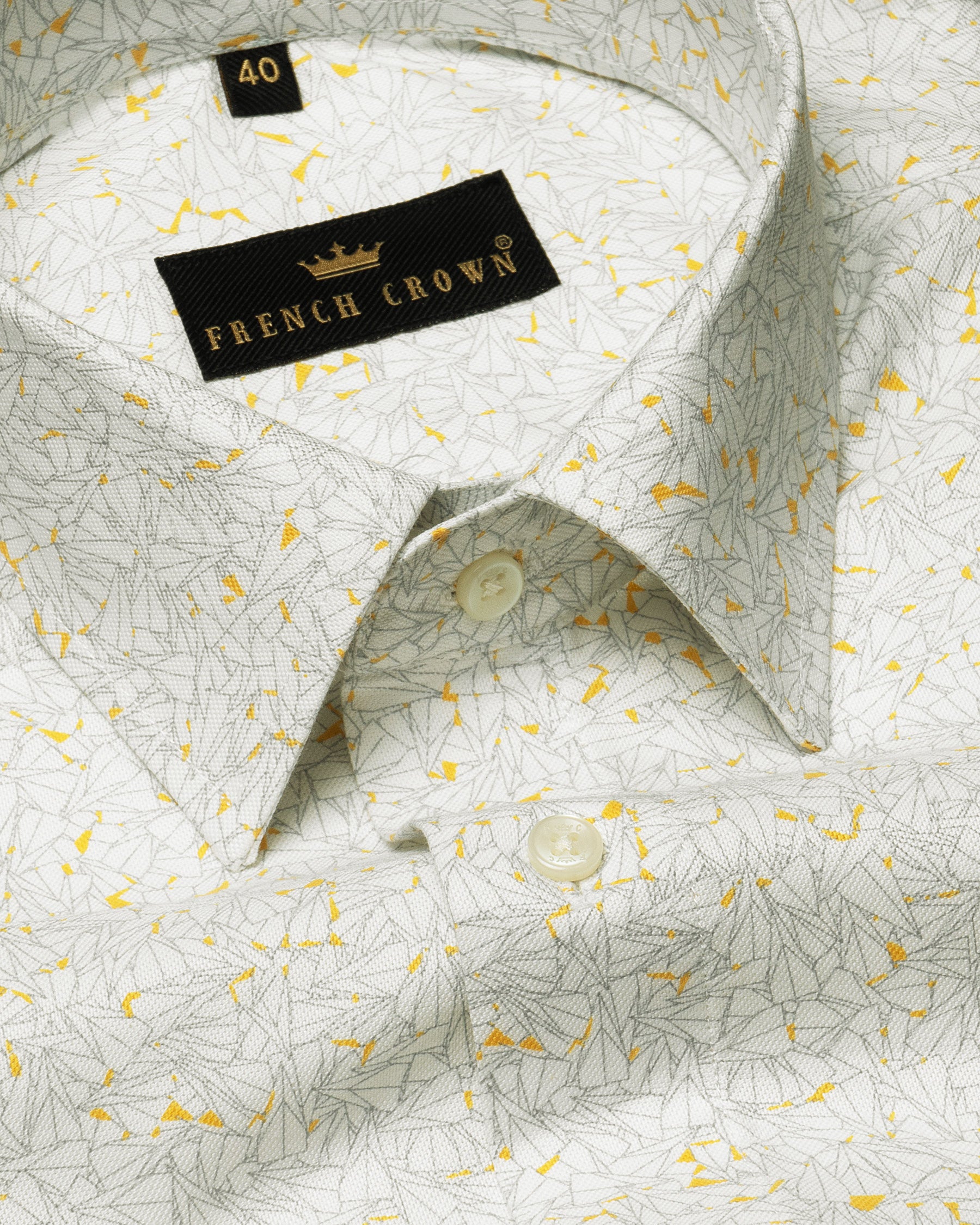 Bianca and Sweet corn yellow Paper Plane Printed Premium Cotton Shirt 4684-H-38, 4684-40, 4684-H-42, 4684-44, 4684-48, 4684-H-48, 4684-H-44, 4684-H-46, 4684-52, 4684-H-52, 4684-38, 4684-39, 4684-H-39, 4684-42, 4684-H-50, 4684-H-40, 4684-46, 4684-50