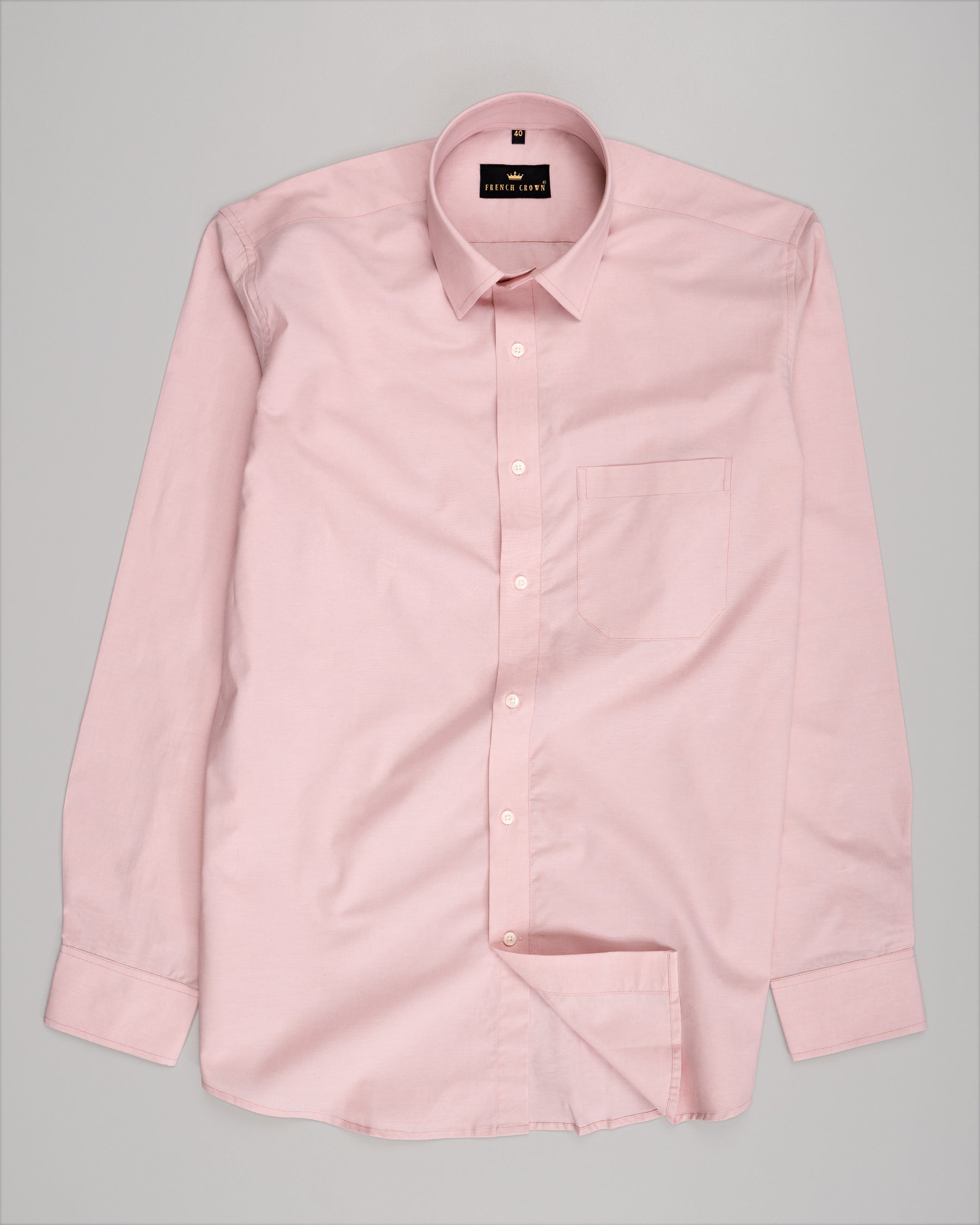 Rose Gold Premium Cotton Shirt