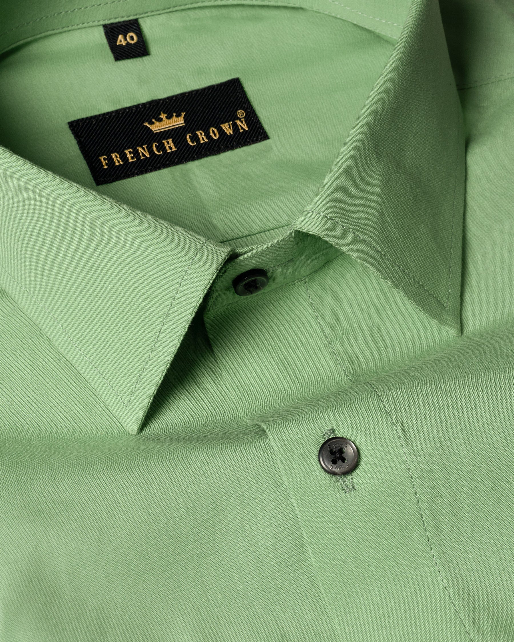 Olivine Green Premium Cotton Shirt 4795-BLK-H-40, 4795-BLK-42, 4795-BLK-H-44, 4795-BLK-H-48, 4795-BLK-H-50, 4795-BLK-38, 4795-BLK-H-38, 4795-BLK-39, 4795-BLK-H-39, 4795-BLK-40, 4795-BLK-H-42, 4795-BLK-44, 4795-BLK-46, 4795-BLK-H-46, 4795-BLK-48, 4795-BLK-50, 4795-BLK-52, 4795-BLK-H-52