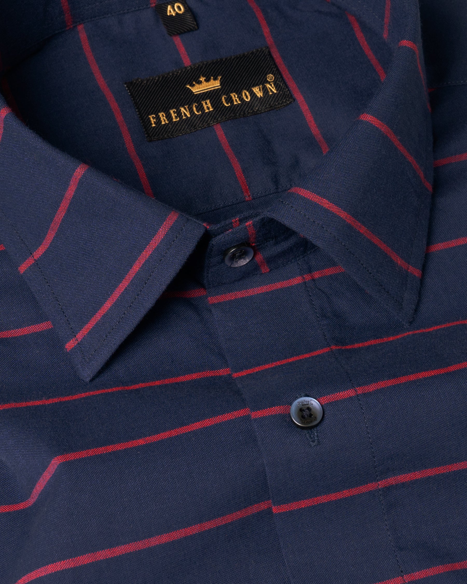 Martinique Blue with Valencia Red Striped Oxford Shirt 4855-BLE-46, 4855-BLE-H-46, 4855-BLE-48, 4855-BLE-H-48, 4855-BLE-52, 4855-BLE-H-52, 4855-BLE-38, 4855-BLE-H-38, 4855-BLE-39, 4855-BLE-H-39, 4855-BLE-40, 4855-BLE-H-40, 4855-BLE-42, 4855-BLE-H-42, 4855-BLE-44, 4855-BLE-H-44, 4855-BLE-50, 4855-BLE-H-50