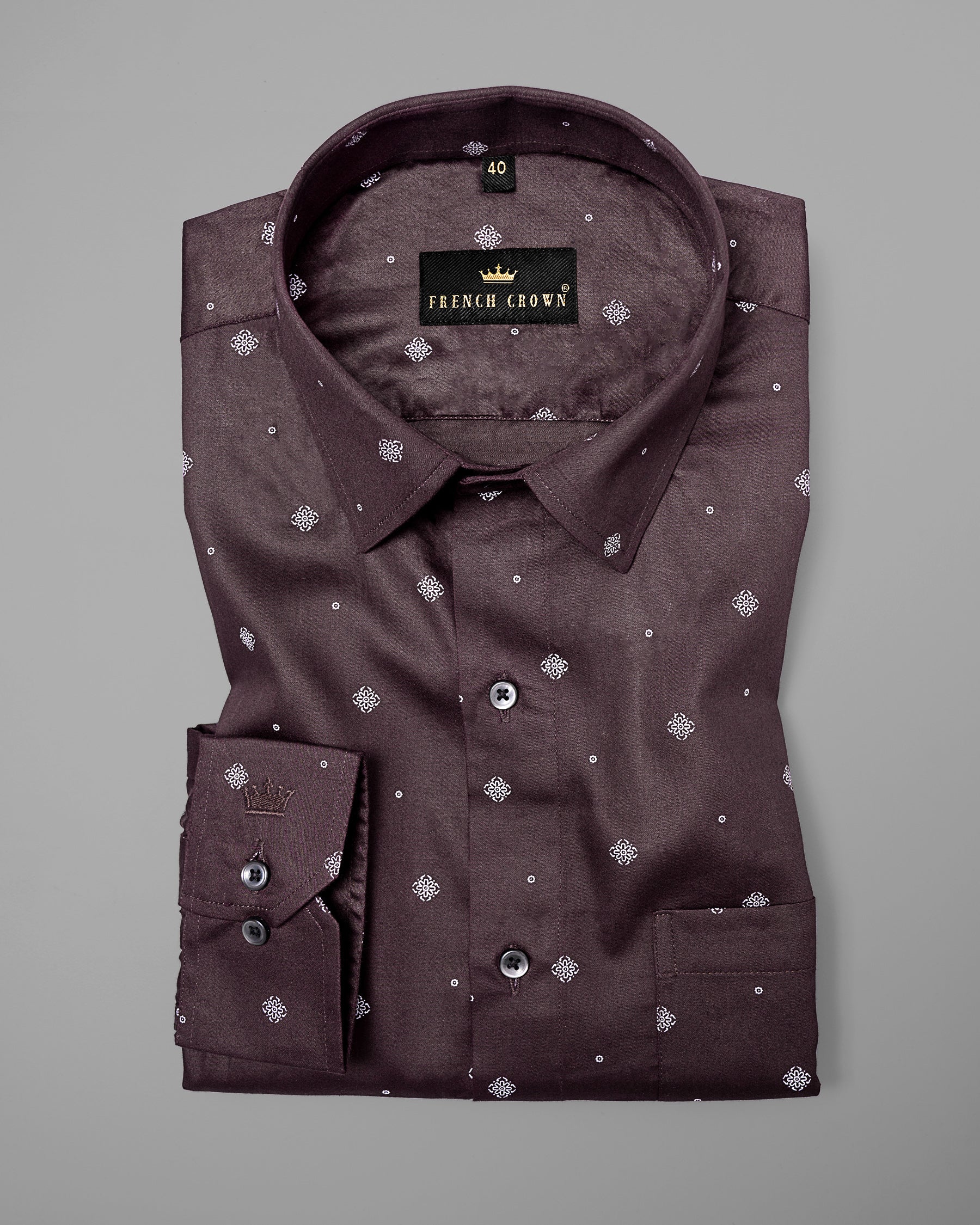 Mortar Brown Printed Super Soft Premium Cotton Shirt 4881-BLK-38, 4881-BLK-H-38, 4881-BLK-H-39, 4881-BLK-40, 4881-BLK-42, 4881-BLK-H-44, 4881-BLK-H-46, 4881-BLK-50, 4881-BLK-H-50, 4881-BLK-39, 4881-BLK-H-40, 4881-BLK-H-42, 4881-BLK-44, 4881-BLK-46, 4881-BLK-48, 4881-BLK-H-48, 4881-BLK-52, 4881-BLK-H-52