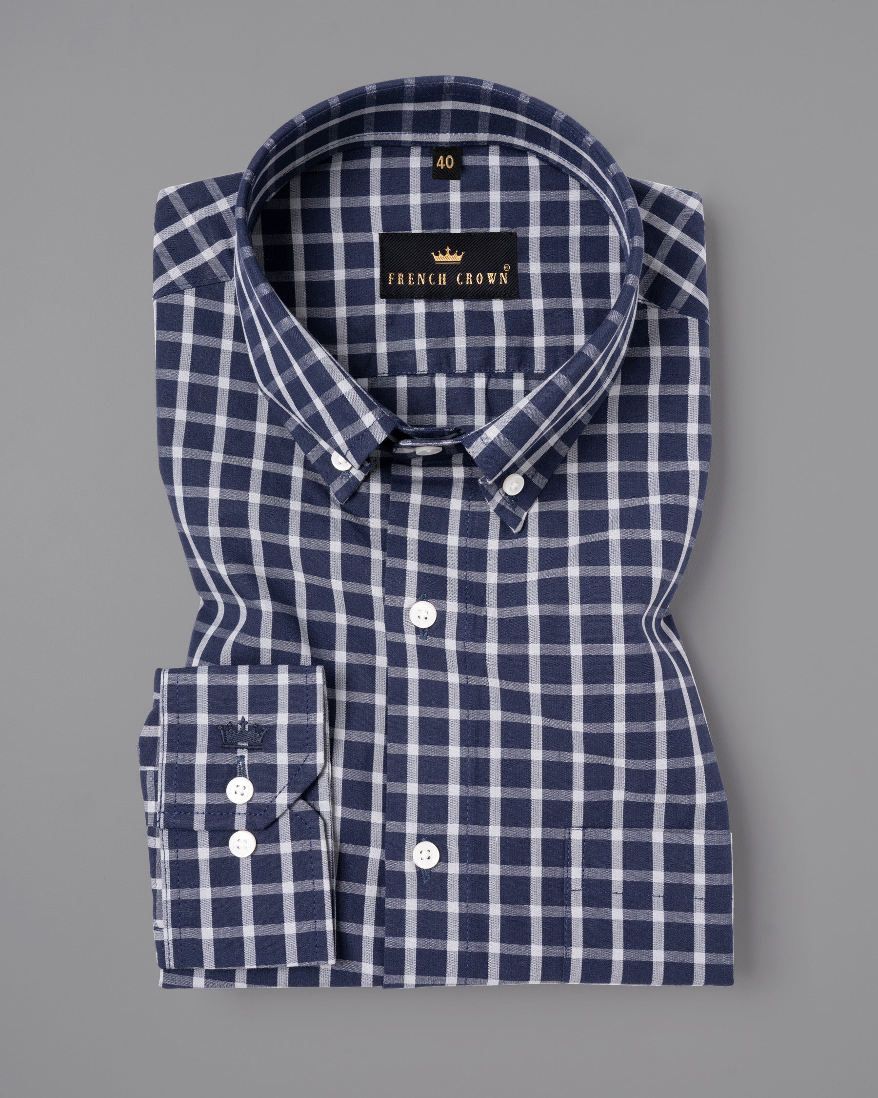 Martinique Blue with Mercury Grey Checkered Premium Cotton Shirt 4888-BD-38, 4888-BD-H-38, 4888-BD-39, 4888-BD-H-39, 4888-BD-40, 4888-BD-H-40, 4888-BD-42, 4888-BD-H-42, 4888-BD-44, 4888-BD-H-44, 4888-BD-46, 4888-BD-H-46, 4888-BD-48, 4888-BD-H-48, 4888-BD-50, 4888-BD-H-50, 4888-BD-52, 4888-BD-H-52