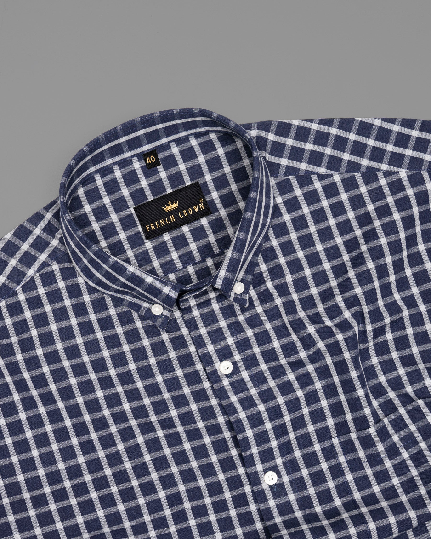 Martinique Blue with Mercury Grey Checkered Premium Cotton Shirt 4888-BD-38, 4888-BD-H-38, 4888-BD-39, 4888-BD-H-39, 4888-BD-40, 4888-BD-H-40, 4888-BD-42, 4888-BD-H-42, 4888-BD-44, 4888-BD-H-44, 4888-BD-46, 4888-BD-H-46, 4888-BD-48, 4888-BD-H-48, 4888-BD-50, 4888-BD-H-50, 4888-BD-52, 4888-BD-H-52