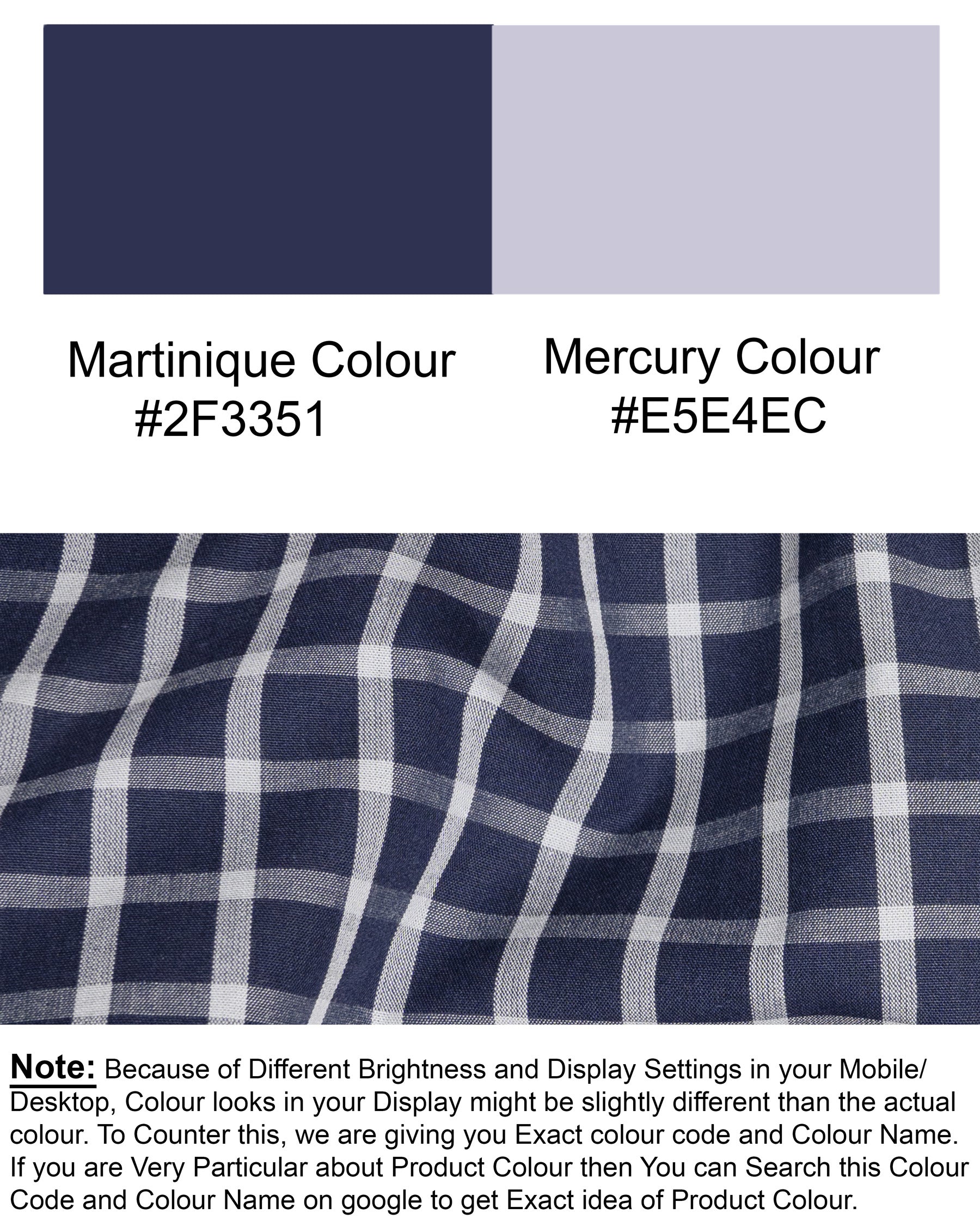 Martinique Blue with Mercury Grey Checkered Premium Cotton Shirt 4888-BD-38, 4888-BD-H-38, 4888-BD-39, 4888-BD-H-39, 4888-BD-40, 4888-BD-H-40, 4888-BD-42, 4888-BD-H-42, 4888-BD-44, 4888-BD-H-44, 4888-BD-46, 4888-BD-H-46, 4888-BD-48, 4888-BD-H-48, 4888-BD-50, 4888-BD-H-50, 4888-BD-52, 4888-BD-H-52
