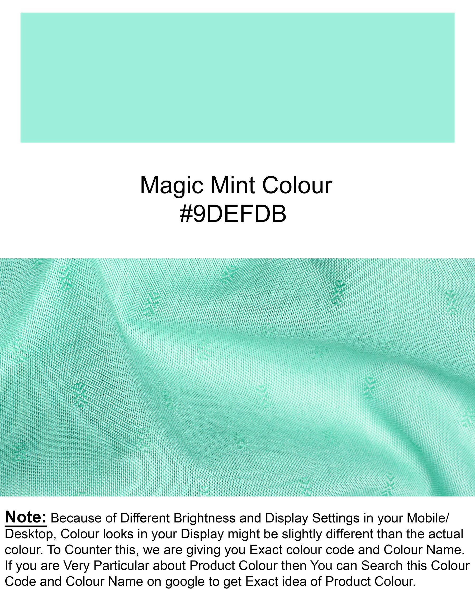 Magic Mint Green Dobby Textured Premium Giza Cotton Shirt 4890-BD-BLK-38, 4890-BD-BLK-H-39, 4890-BD-BLK-H-40, 4890-BD-BLK-44, 4890-BD-BLK-H-44, 4890-BD-BLK-46, 4890-BD-BLK-48, 4890-BD-BLK-H-48, 4890-BD-BLK-H-38, 4890-BD-BLK-H-46, 4890-BD-BLK-50, 4890-BD-BLK-H-50, 4890-BD-BLK-52, 4890-BD-BLK-H-52, 4890-BD-BLK-39, 4890-BD-BLK-40, 4890-BD-BLK-42, 4890-BD-BLK-H-42