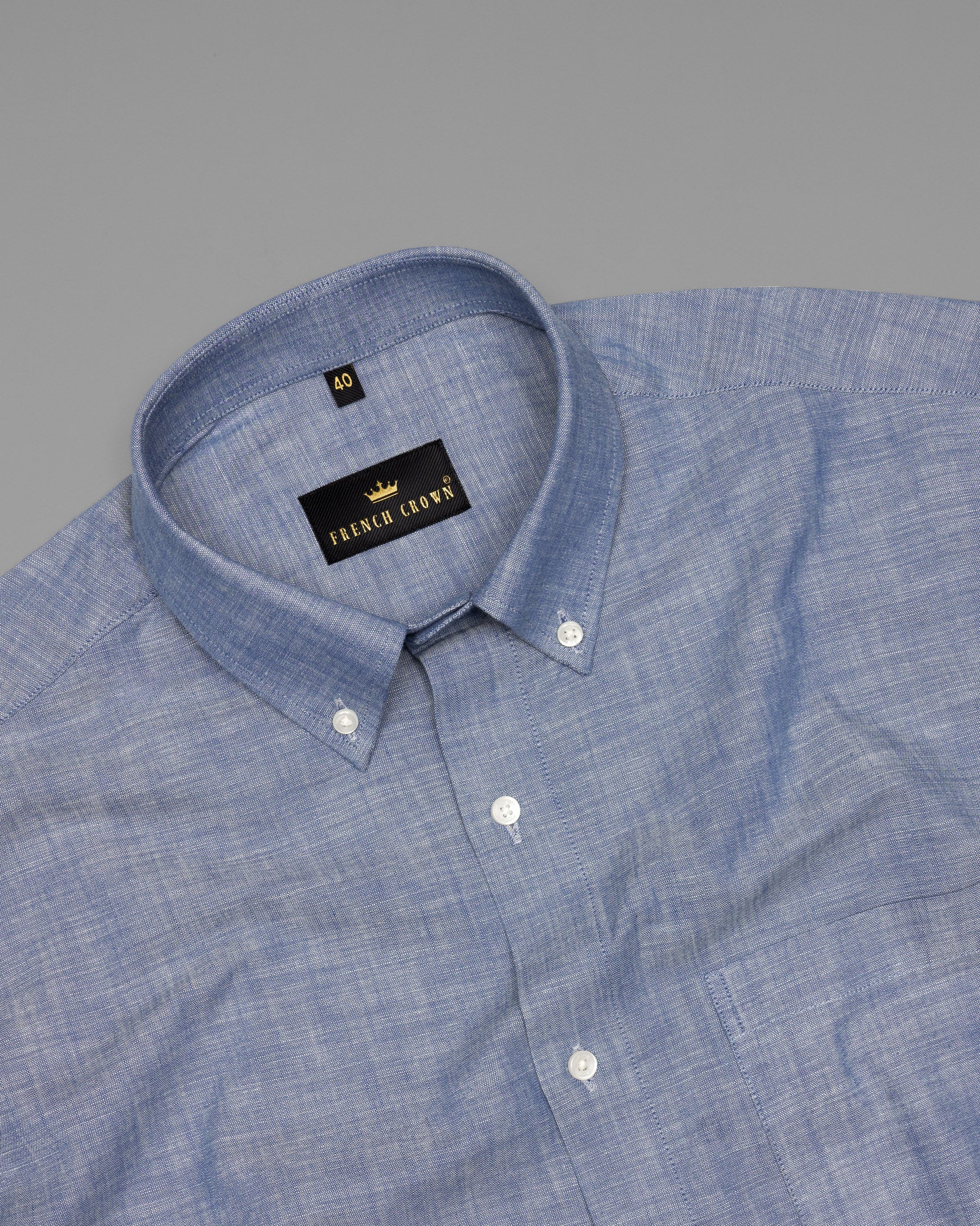 Denim Blue Royal Oxford Shirt