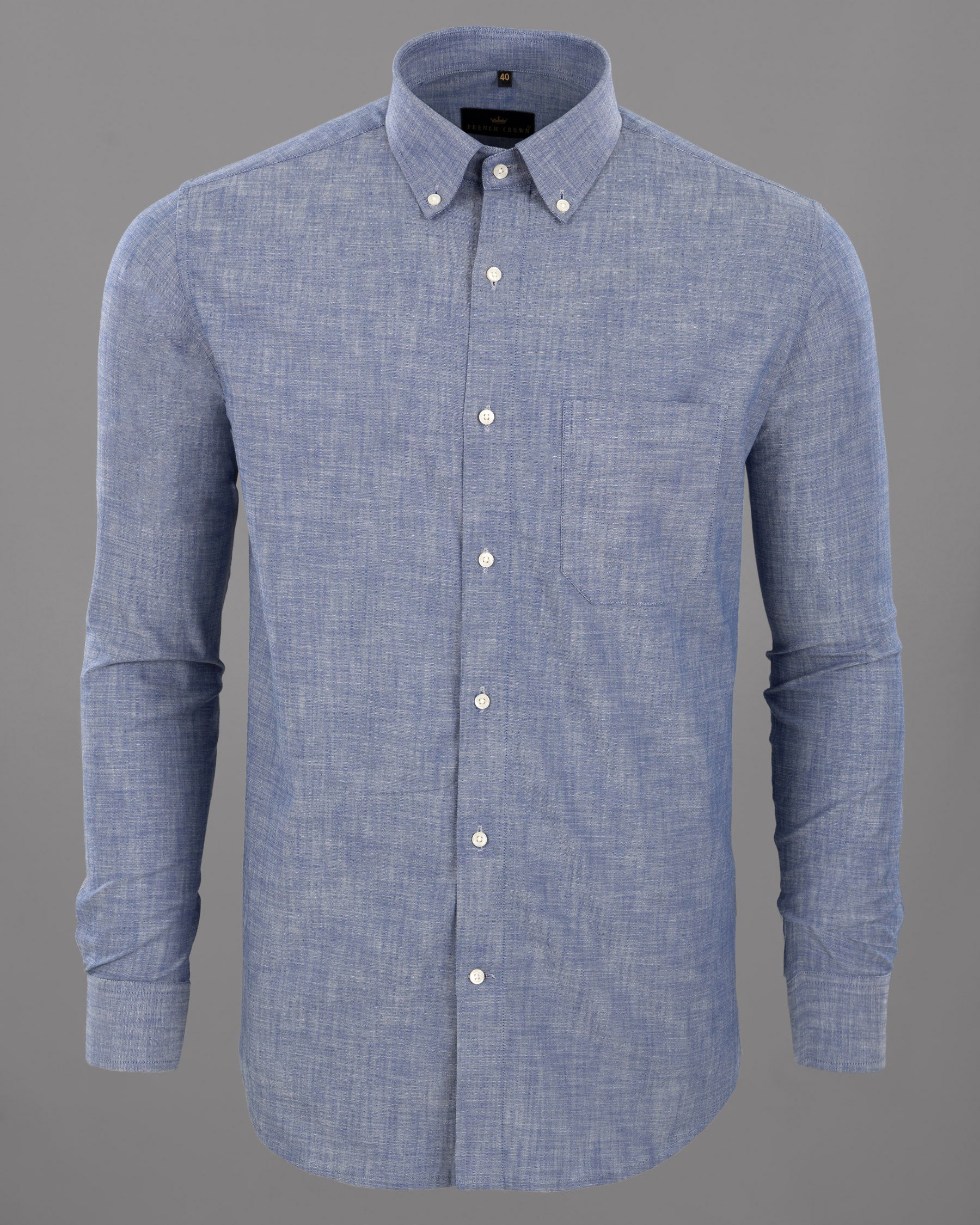 Denim Blue Royal Oxford Shirt