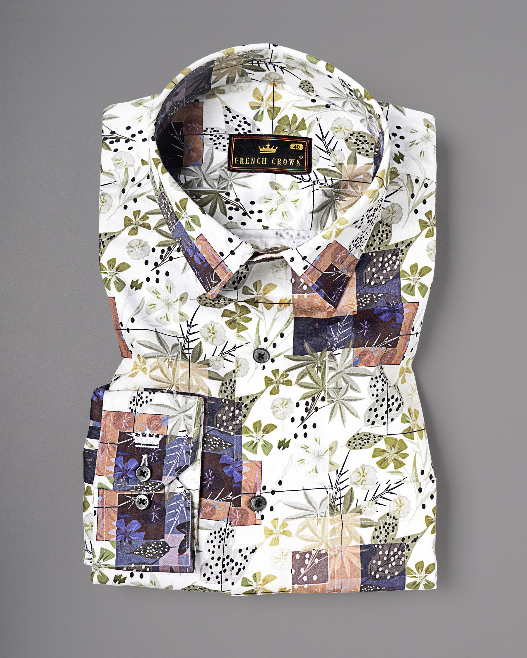 Multicolour Leaves Printed Premium Cotton Shirt 4928-BLK-38, 4928-BLK-H-38, 4928-BLK-39, 4928-BLK-H-39, 4928-BLK-40, 4928-BLK-H-40, 4928-BLK-42, 4928-BLK-H-42, 4928-BLK-44, 4928-BLK-H-44, 4928-BLK-46, 4928-BLK-H-46, 4928-BLK-48, 4928-BLK-H-48, 4928-BLK-50, 4928-BLK-H-50, 4928-BLK-H-52, 4928-BLK-52