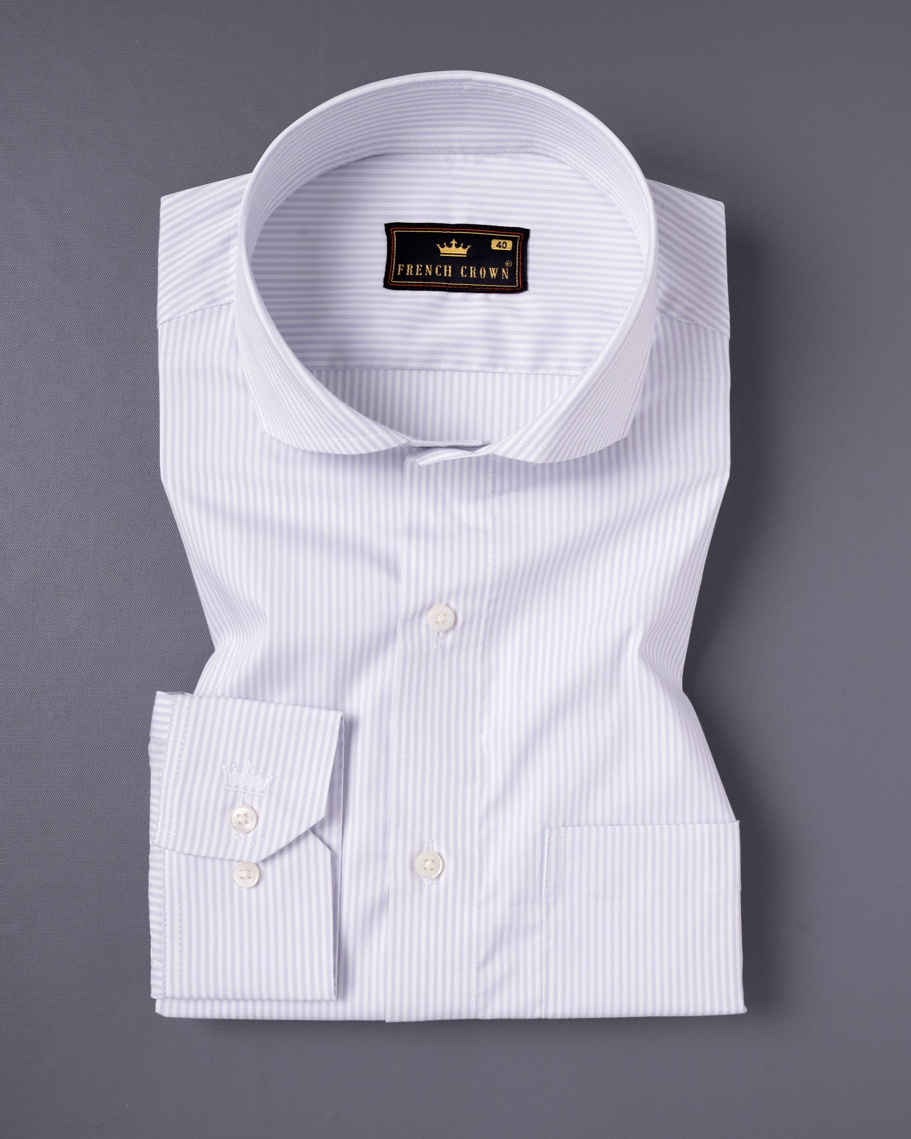 Lilac thin striped Premium Cotton shirt 5006-CA-38,5006-CA-38,5006-CA-39,5006-CA-39,5006-CA-40,5006-CA-40,5006-CA-42,5006-CA-42,5006-CA-44,5006-CA-44,5006-CA-46,5006-CA-46,5006-CA-48,5006-CA-48,5006-CA-50,5006-CA-50,5006-CA-52,5006-CA-52