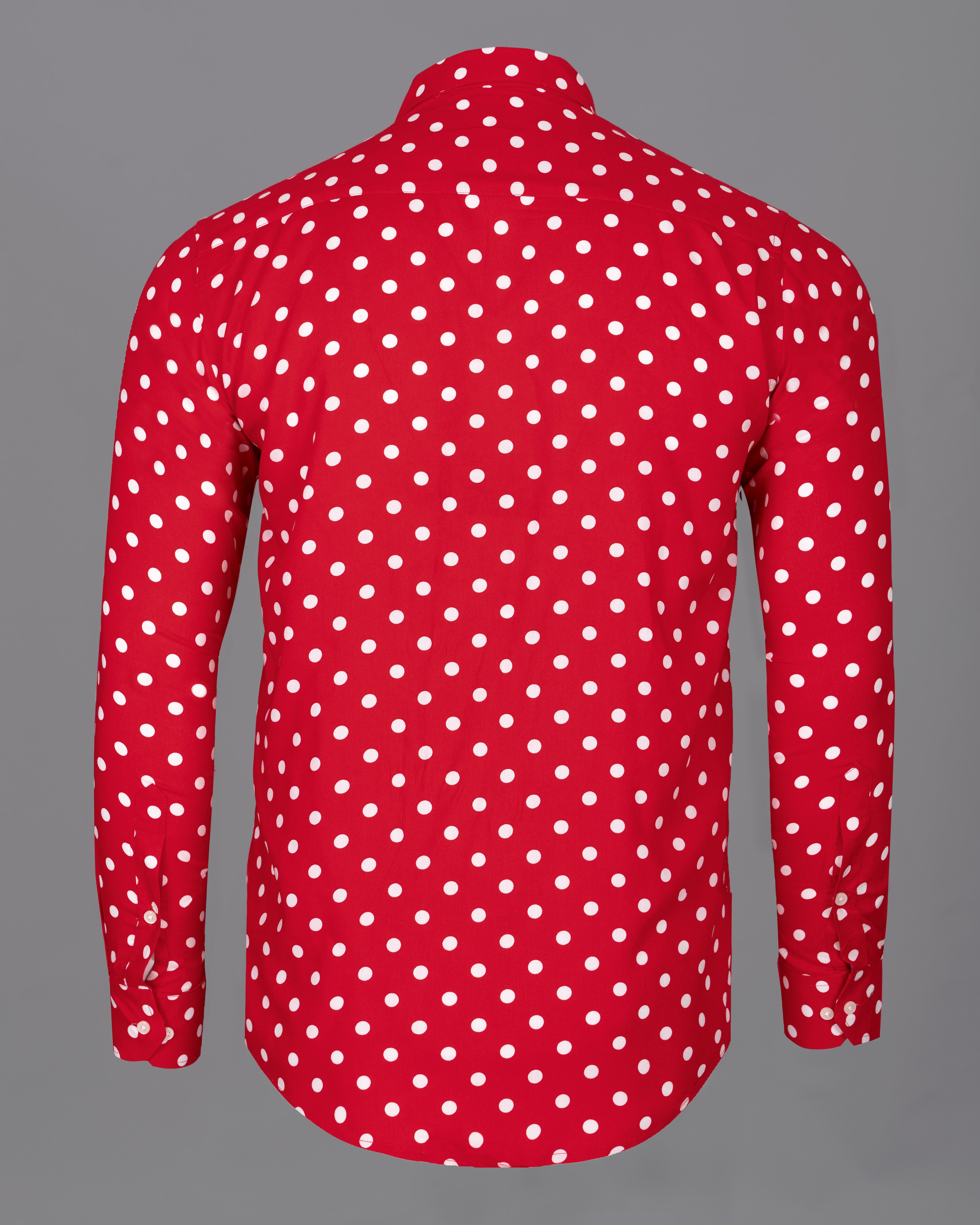 cardinal Red polka dotted Premium Tencel shirt 5012-CC-38,5012-CC-38,5012-CC-39,5012-CC-39,5012-CC-40,5012-CC-40,5012-CC-42,5012-CC-42,5012-CC-44,5012-CC-44,5012-CC-46,5012-CC-46,5012-CC-48,5012-CC-48,5012-CC-50,5012-CC-50,5012-CC-52,5012-CC-52