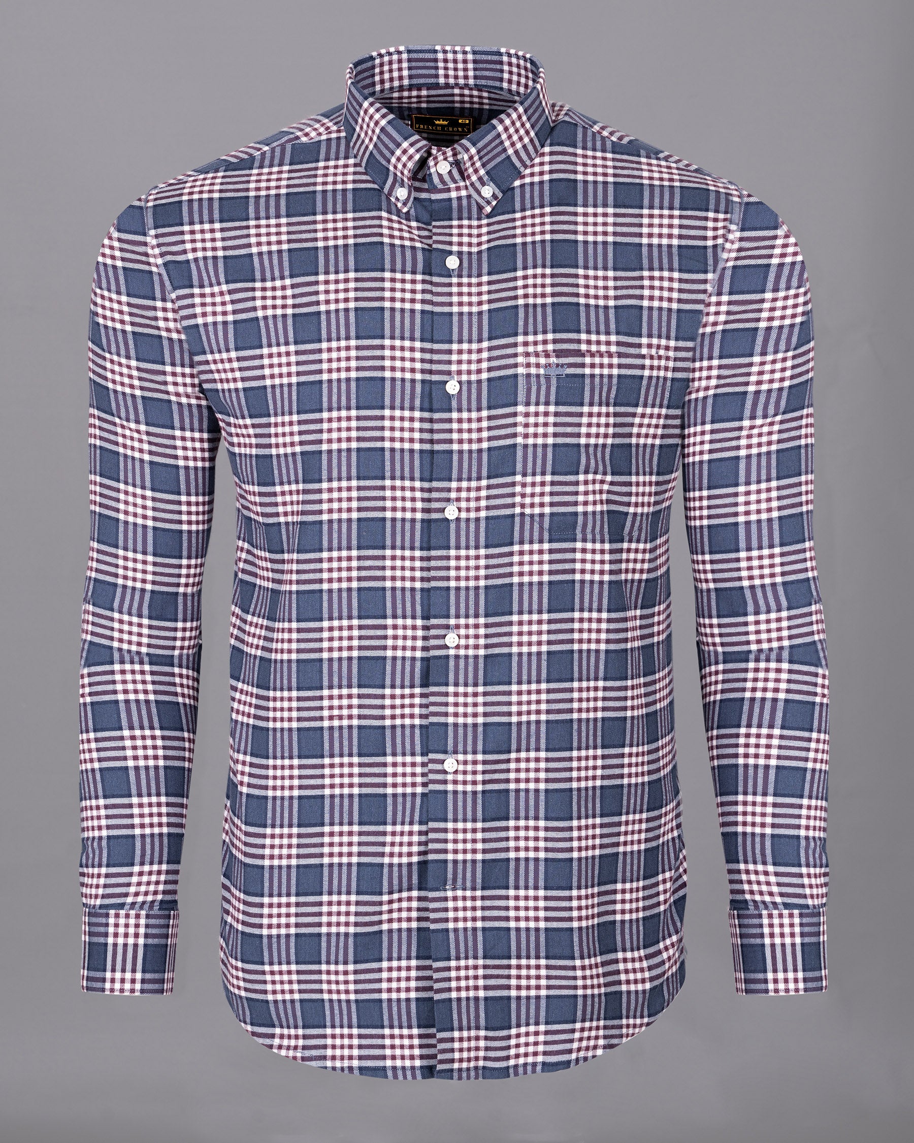 Fiord with maroon plaid Premium Cotton flannel shirt 5013-BD-38,5013-BD-38,5013-BD-39,5013-BD-39,5013-BD-40,5013-BD-40,5013-BD-42,5013-BD-42,5013-BD-44,5013-BD-44,5013-BD-46,5013-BD-46,5013-BD-48,5013-BD-48,5013-BD-50,5013-BD-50,5013-BD-52,5013-BD-52