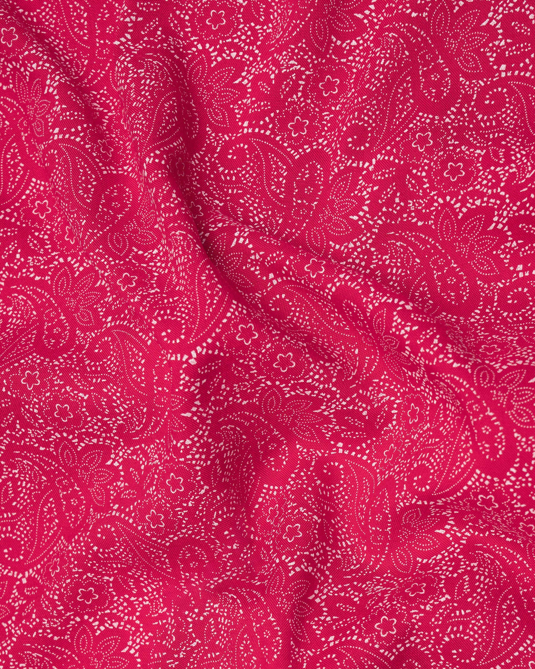 Cerise Pink Paisleys Printed Tencel Kurta Shirt 5040-KS-38, 5040-KS-H-38, 5040-KS-39, 5040-KS-H-39, 5040-KS-40, 5040-KS-H-40, 5040-KS-42, 5040-KS-H-42, 5040-KS-44, 5040-KS-H-44, 5040-KS-46, 5040-KS-H-46, 5040-KS-48, 5040-KS-H-48, 5040-KS-50, 5040-KS-H-50, 5040-KS-52, 5040-KS-H-52