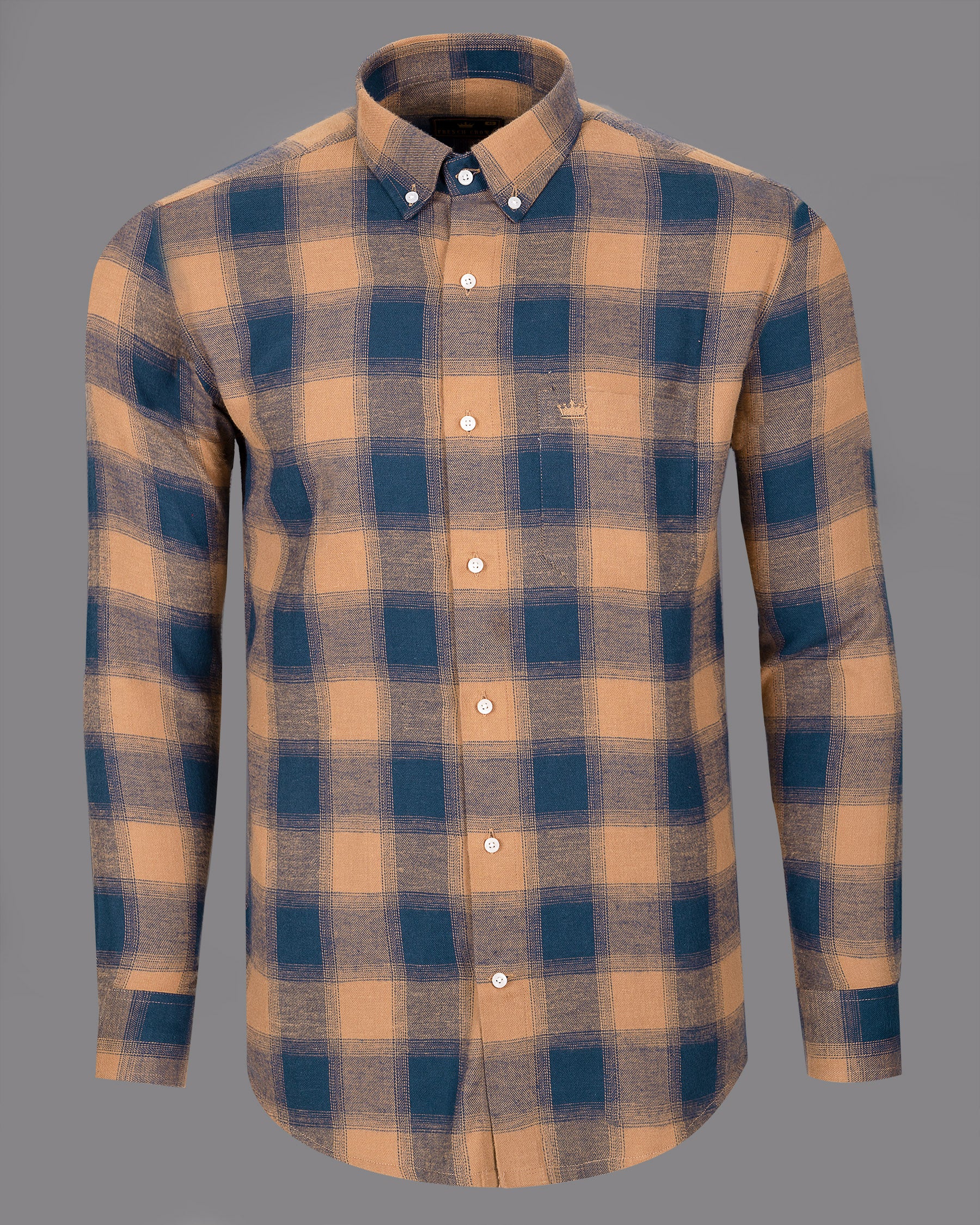 Whiskey Sour with Blue Dianne Plaid Premium Cotton Flannel Shirt 5046-BD-38, 5046-BD-H-38, 5046-BD-39, 5046-BD-H-39, 5046-BD-40, 5046-BD-H-40, 5046-BD-42, 5046-BD-H-42, 5046-BD-44, 5046-BD-H-44, 5046-BD-46, 5046-BD-H-46, 5046-BD-48, 5046-BD-H-48, 5046-BD-50, 5046-BD-H-50, 5046-BD-52, 5046-BD-H-52